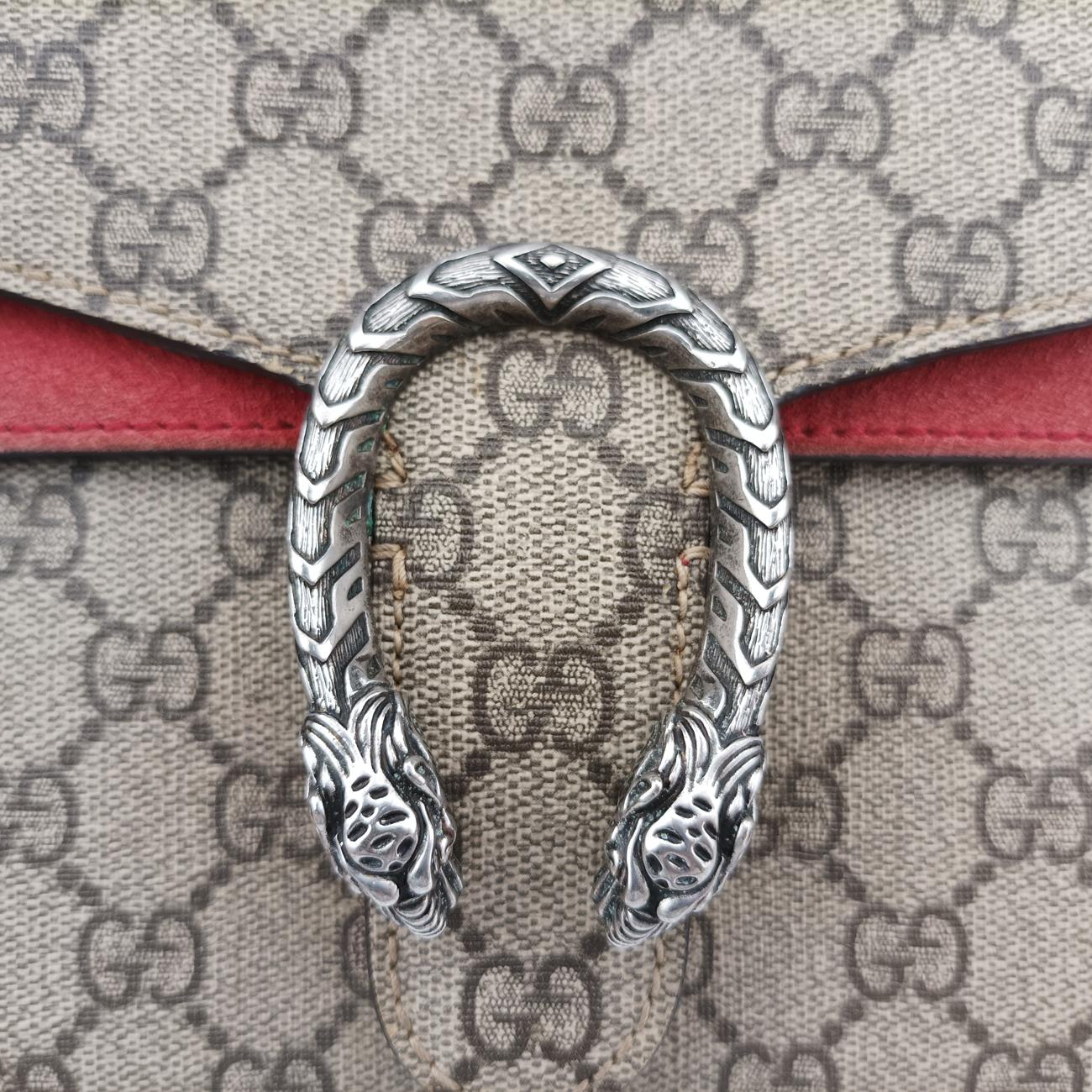 Dionysusbeige×redPVC coated canvas × suede421970I026115983ディオニュソスベージュ×レッドPVCコーティングキャンバス × スエード421970I026115983