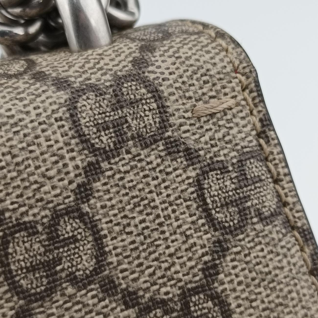 Dionysusbeige×redPVC coated canvas × suede421970I026115983ディオニュソスベージュ×レッドPVCコーティングキャンバス × スエード421970I026115983