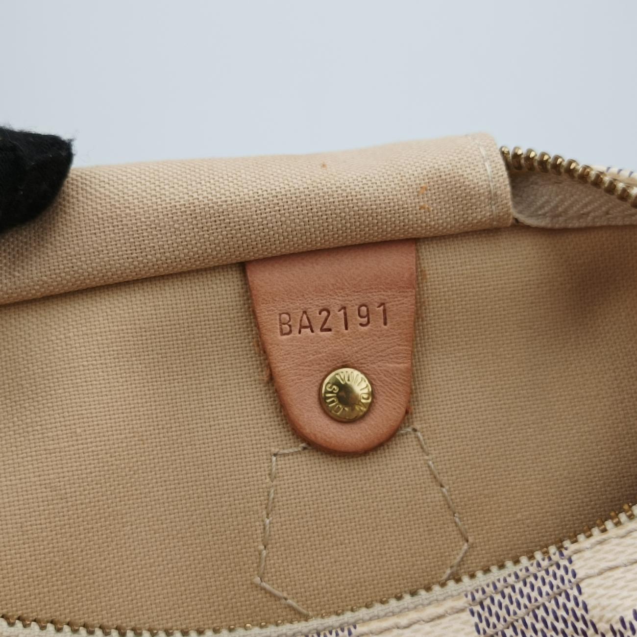 Speedy 30AZURDamier CanvasN41533BA2191スピーディ30アズールダミエキャンバスN41533BA2191