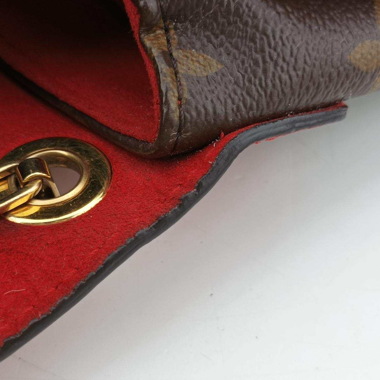 PALLAS ChainBrown×CERISEMonogram Canvas×leatherM41201CA1106パラス チェーンモノグラム/ブラウン系×スリーズモノグラムキャンバス×レザーM41201CA1106