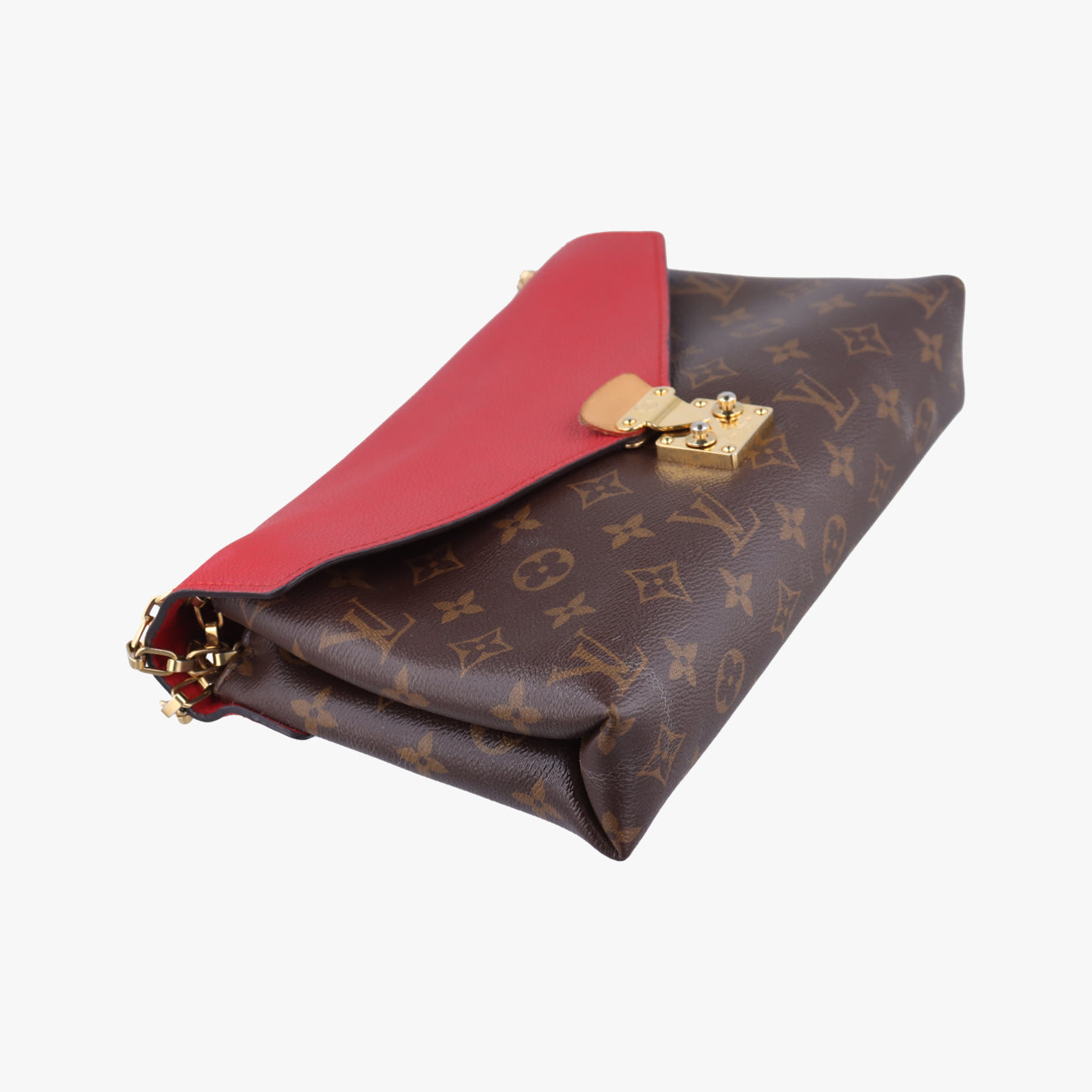 PALLAS ChainBrown×CERISEMonogram Canvas×leatherM41201CA1106パラス チェーンモノグラム/ブラウン系×スリーズモノグラムキャンバス×レザーM41201CA1106