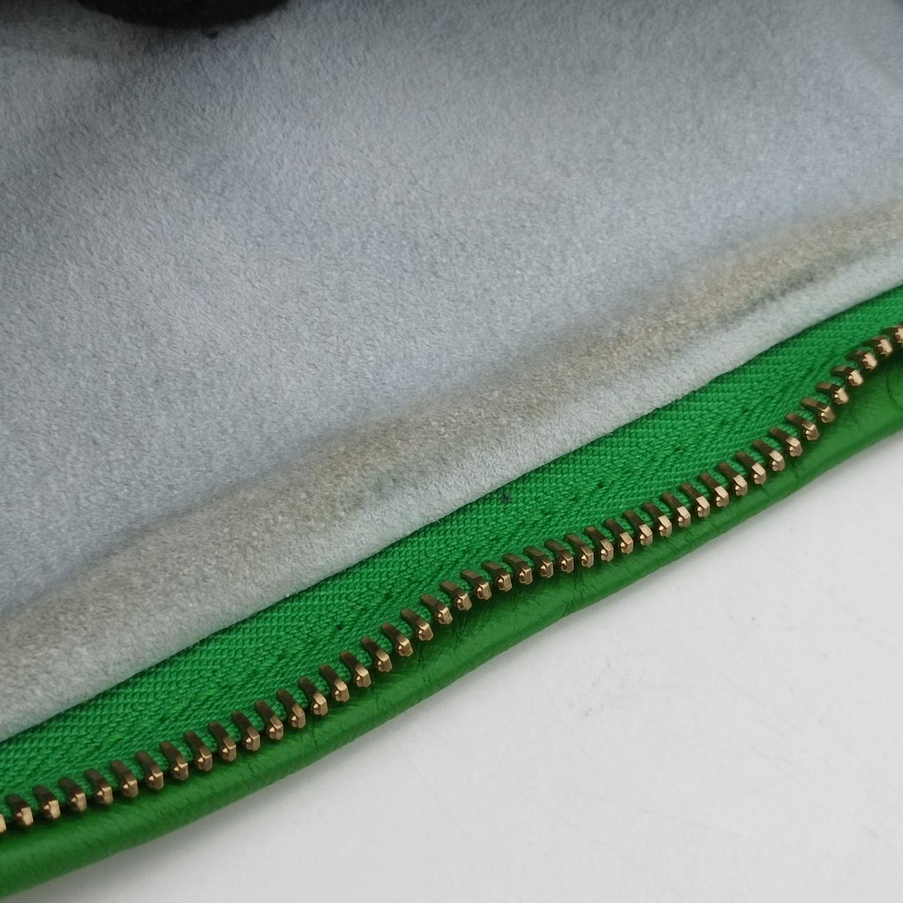 IntrecciatoGreenlambskin115653 V0013 3808イントレチャートグリーンラムスキン115653 V0013 3808