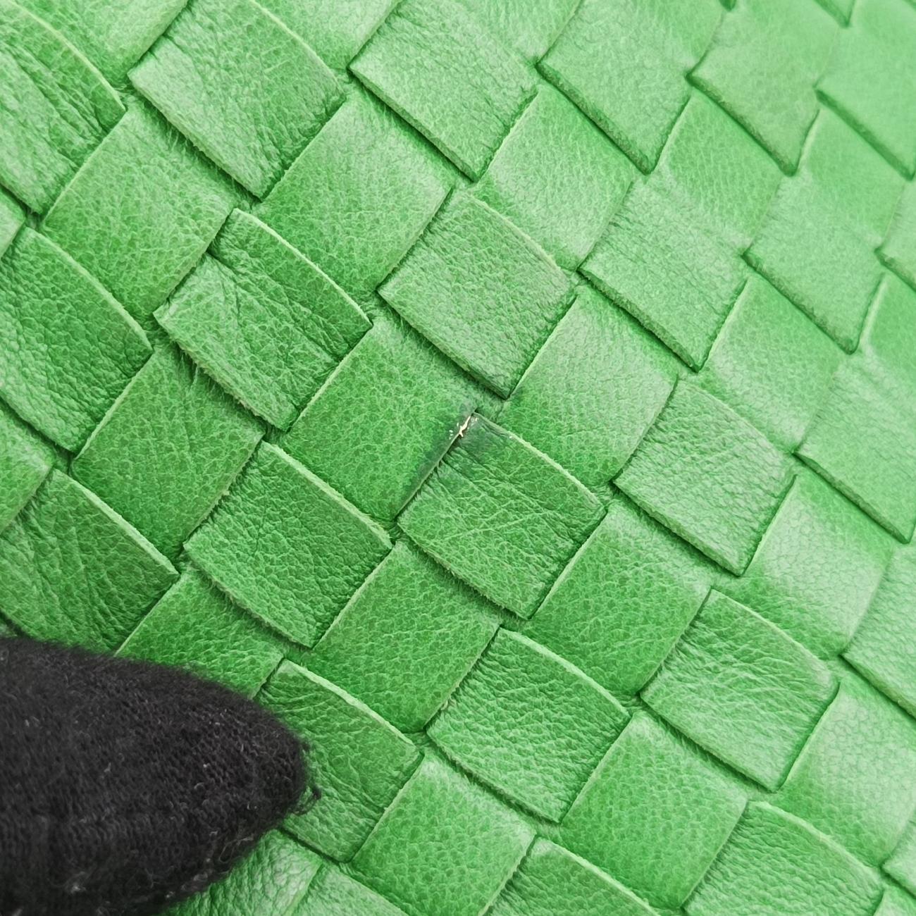 IntrecciatoGreenlambskin115653 V0013 3808イントレチャートグリーンラムスキン115653 V0013 3808