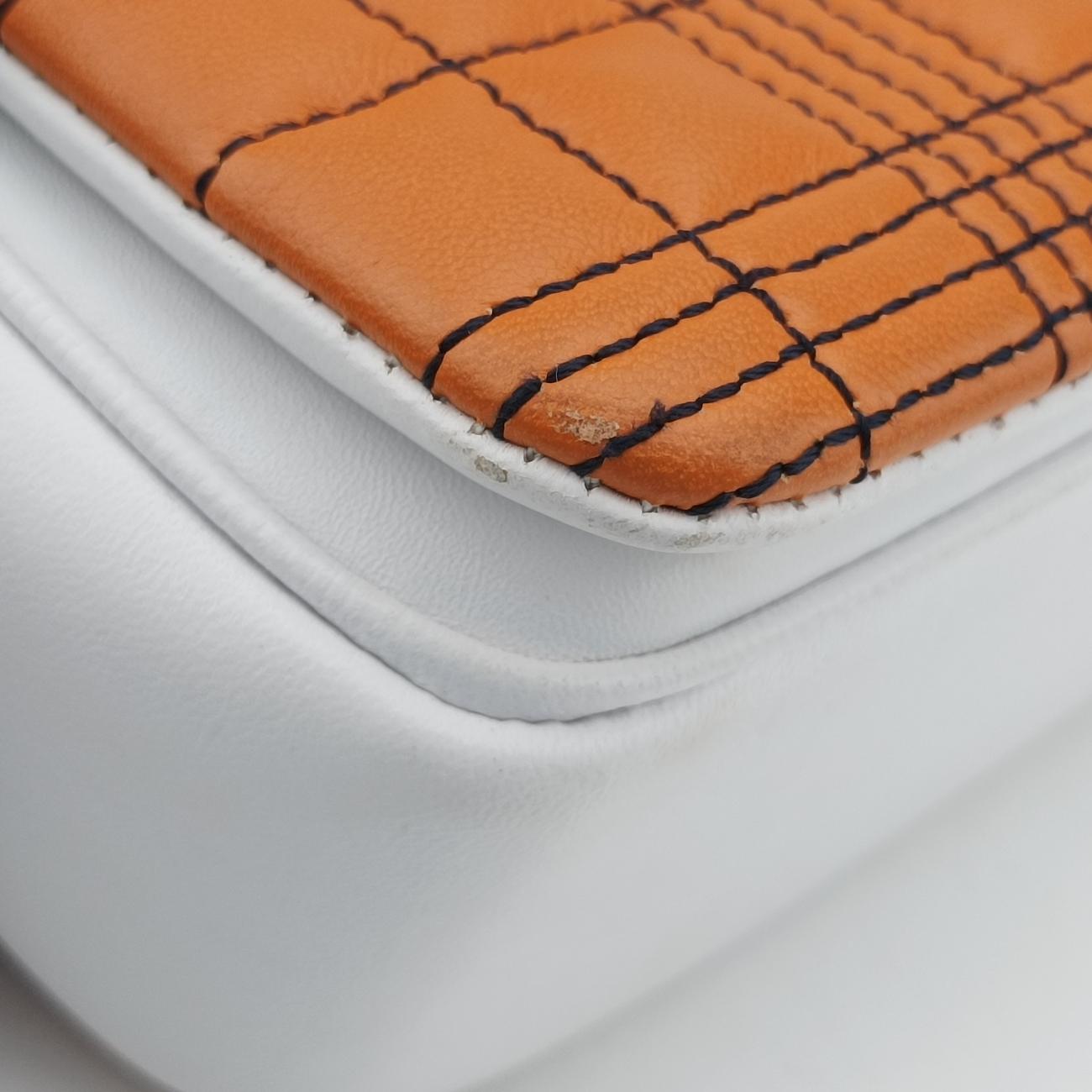 Chain TB logoOrange x WhiteLeatherITREBSRL13CAMチェーンTBロゴオレンジ×ホワイトレザーITREBSRL13CAM