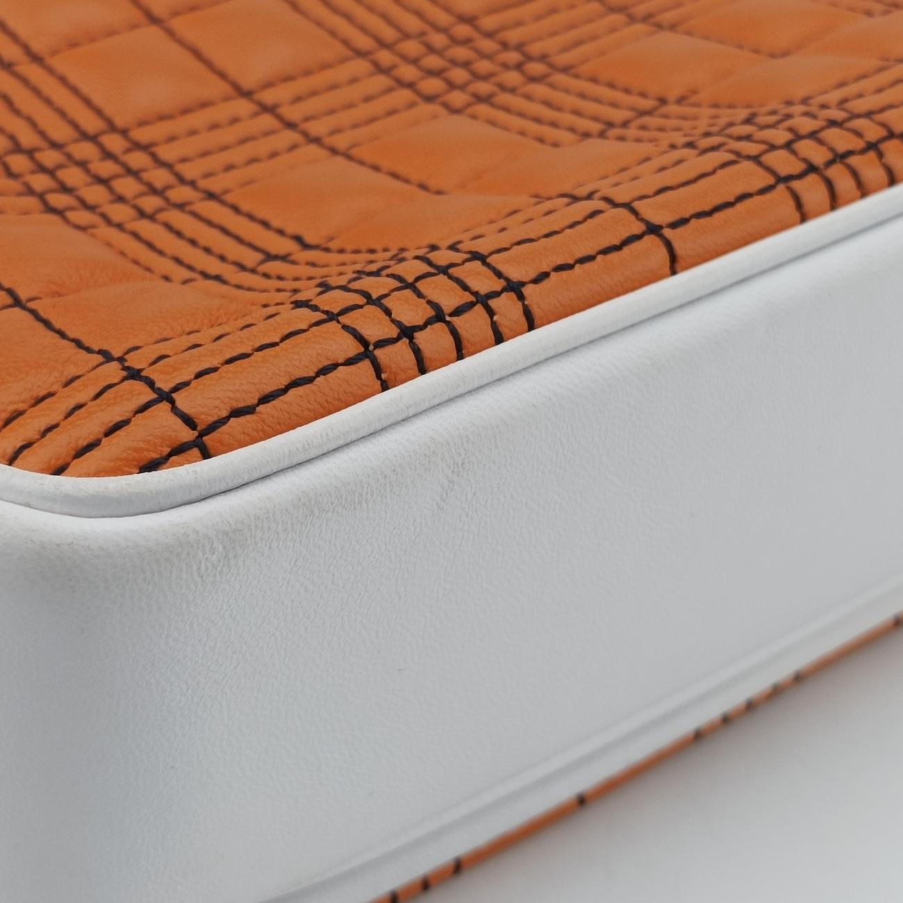 Chain TB logoOrange x WhiteLeatherITREBSRL13CAMチェーンTBロゴオレンジ×ホワイトレザーITREBSRL13CAM