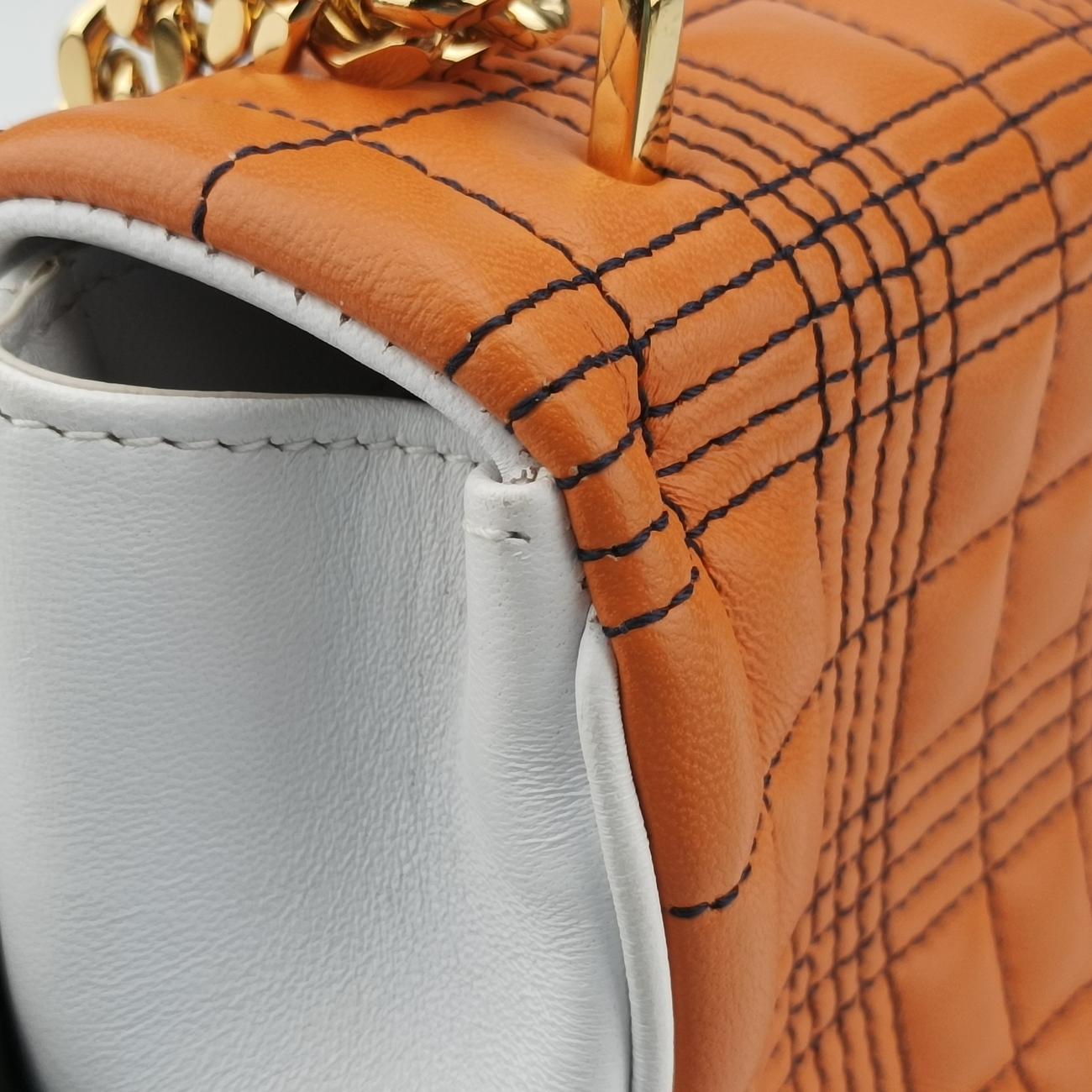 Chain TB logoOrange x WhiteLeatherITREBSRL13CAMチェーンTBロゴオレンジ×ホワイトレザーITREBSRL13CAM