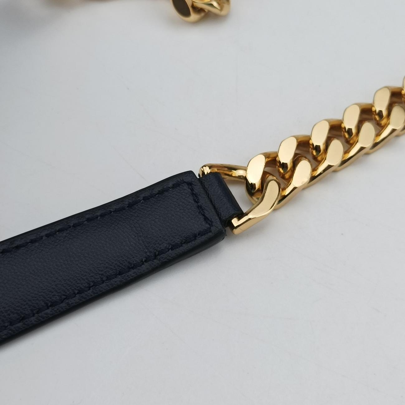 Chain TB logoOrange x WhiteLeatherITREBSRL13CAMチェーンTBロゴオレンジ×ホワイトレザーITREBSRL13CAM