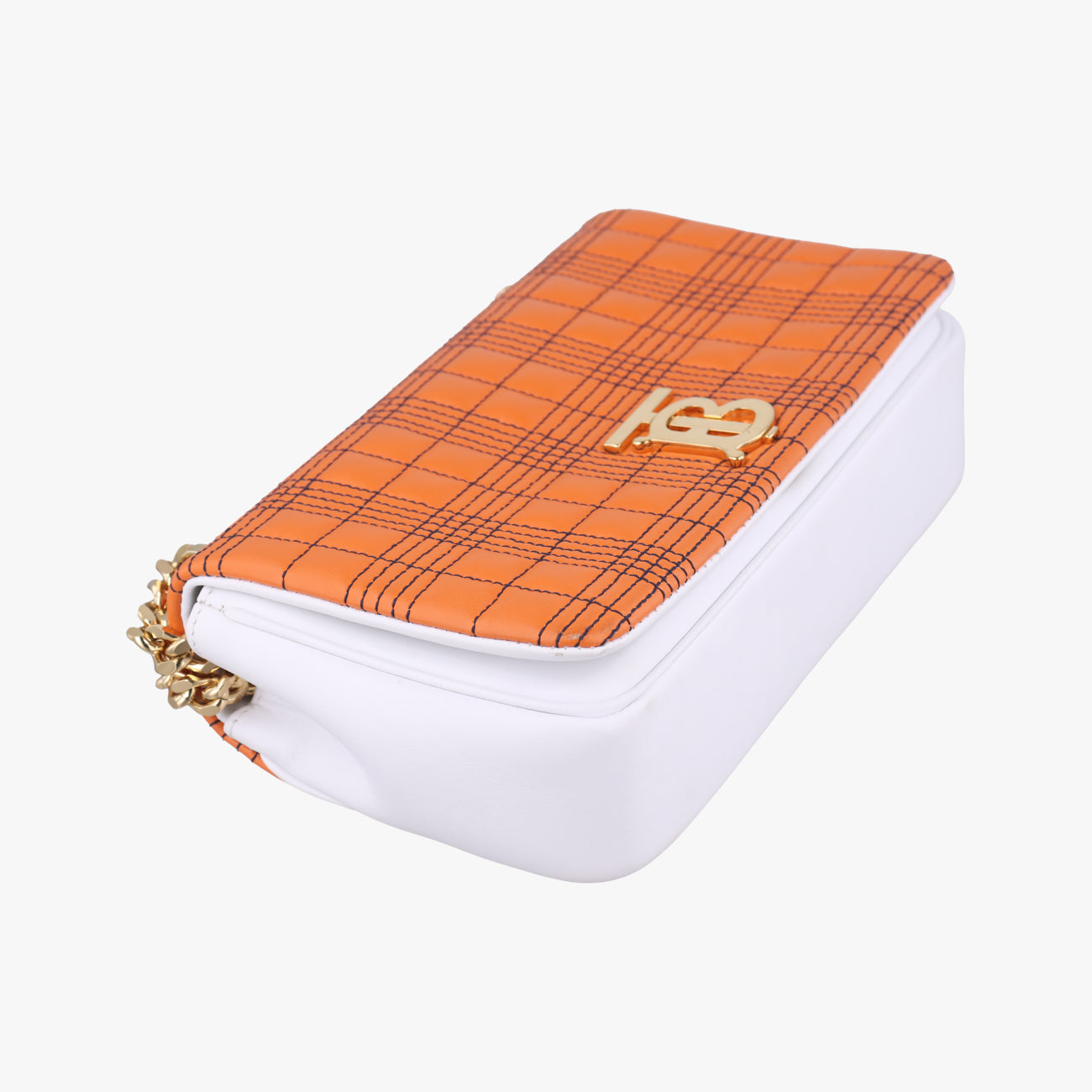 Chain TB logoOrange x WhiteLeatherITREBSRL13CAMチェーンTBロゴオレンジ×ホワイトレザーITREBSRL13CAM