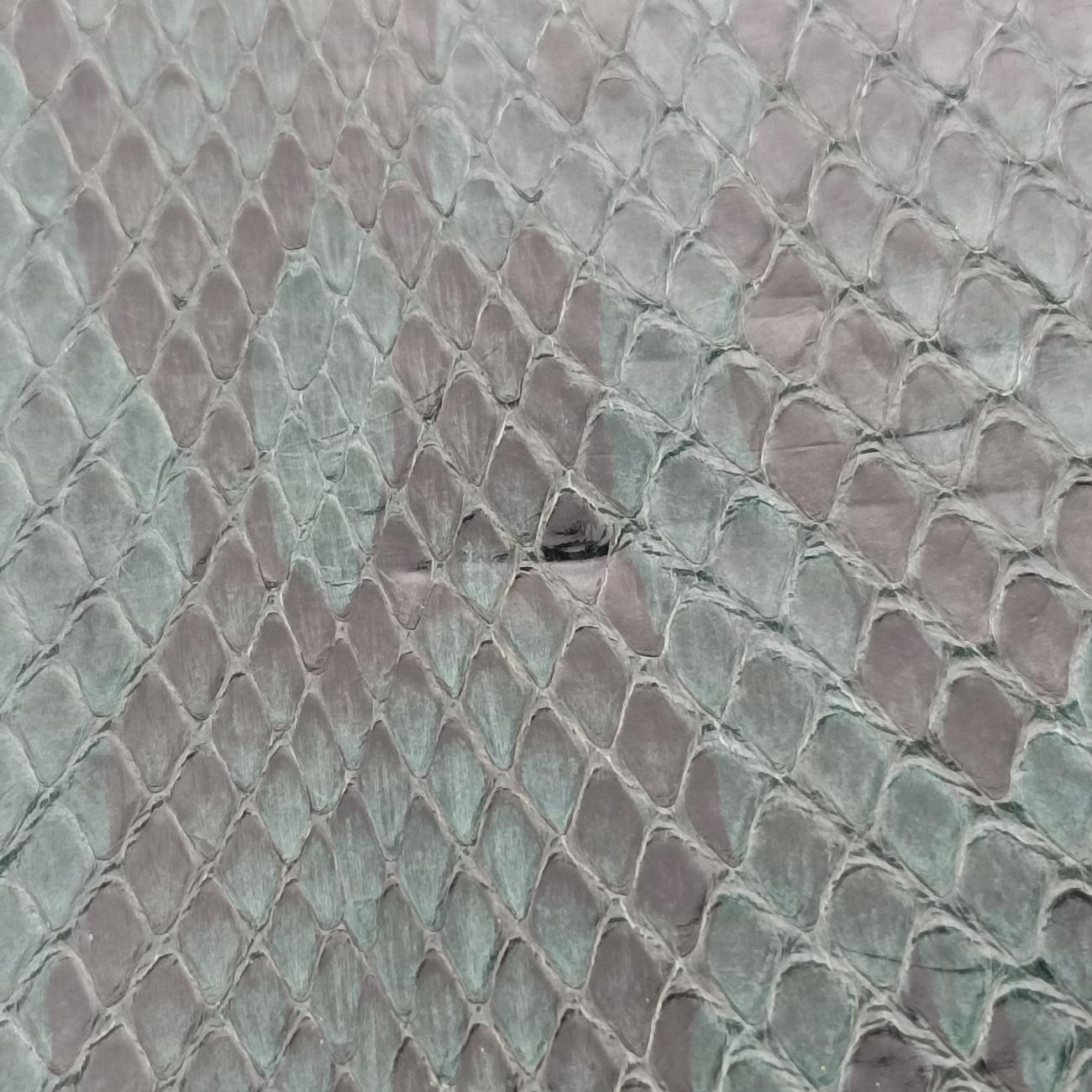 bee embellishmentGreensnakeskinビー エンベリッシュメントグリーンヘビ革