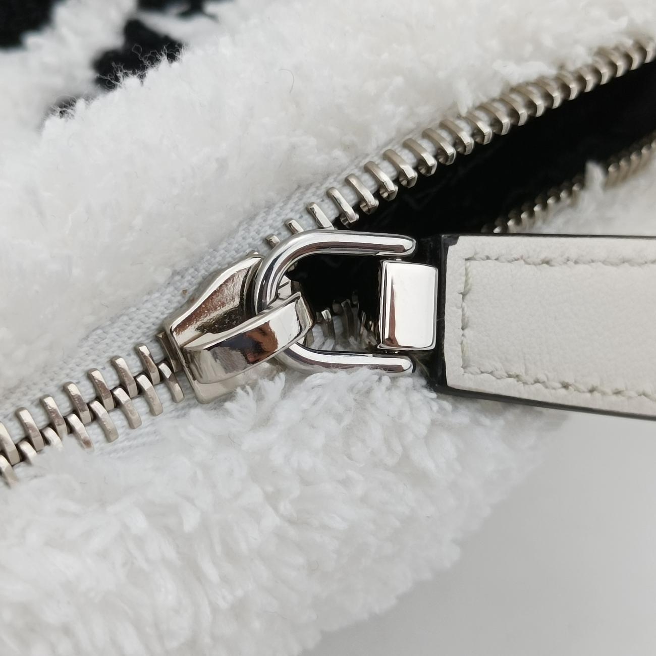 Triangle Terrywhite×blackpile1BH19031/A3テリー トライアングルホワイト×ブラックパイル1BH19031/A3