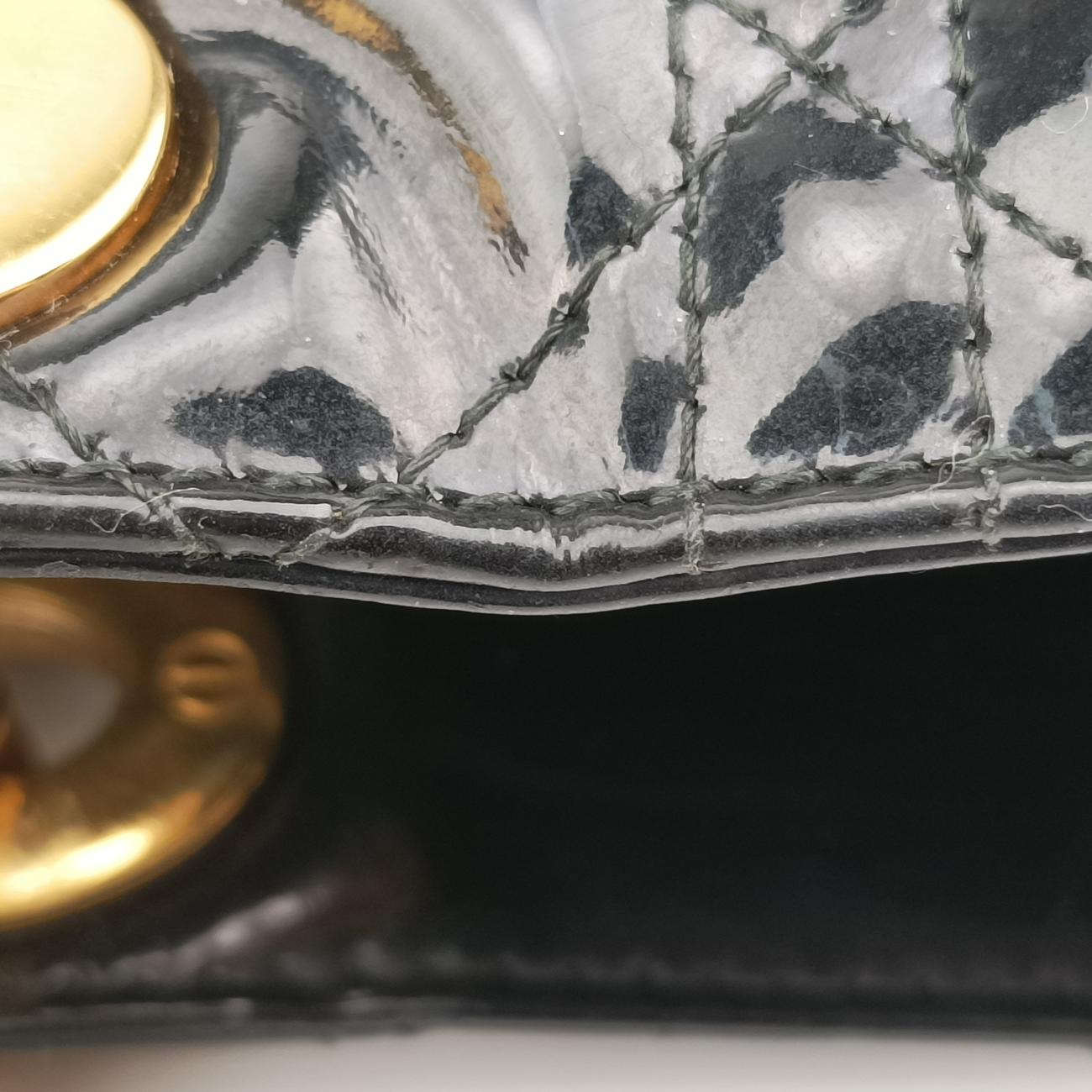 Lady DiorBlackPatent05-MA-1110 Cレディディオールブラックパテント05-MA-1110 C