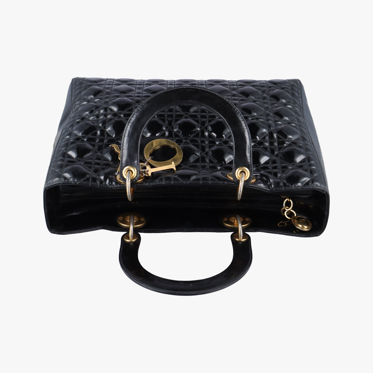 Lady DiorBlackPatent05-MA-1110 Cレディディオールブラックパテント05-MA-1110 C