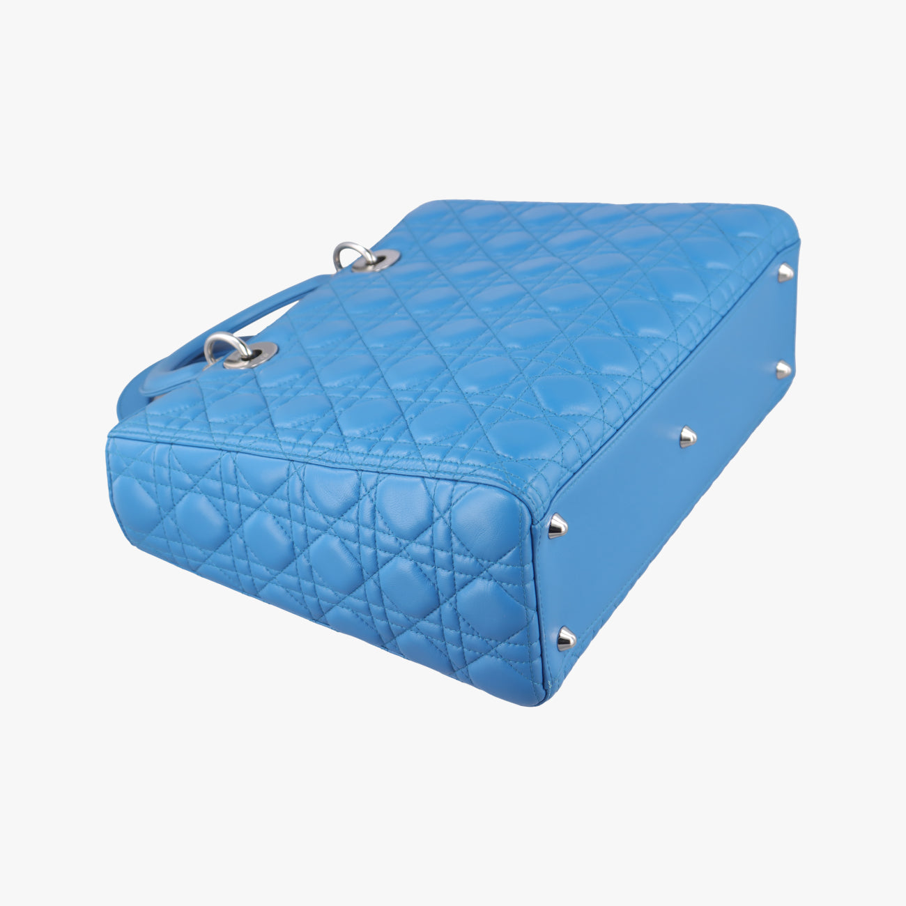 Lady DiorBluelambskin16-BO-0154レディディオールブルーラムスキン16-BO-0154