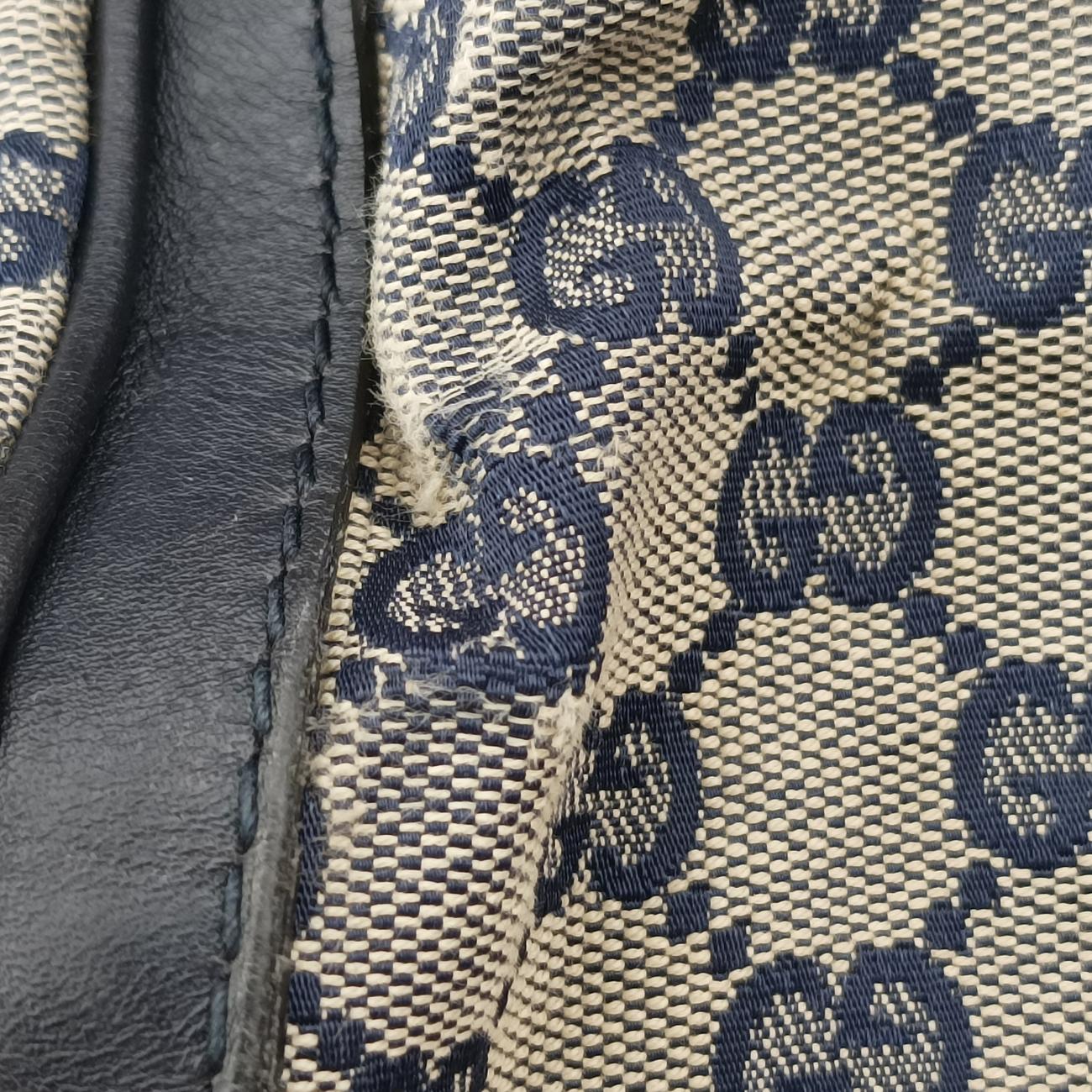 Sherry LineNavy×red×beigecanvas x leather247205A014117933シェリーラインネイビー×レッド×ベージュキャンバス×レザー247205A014117933