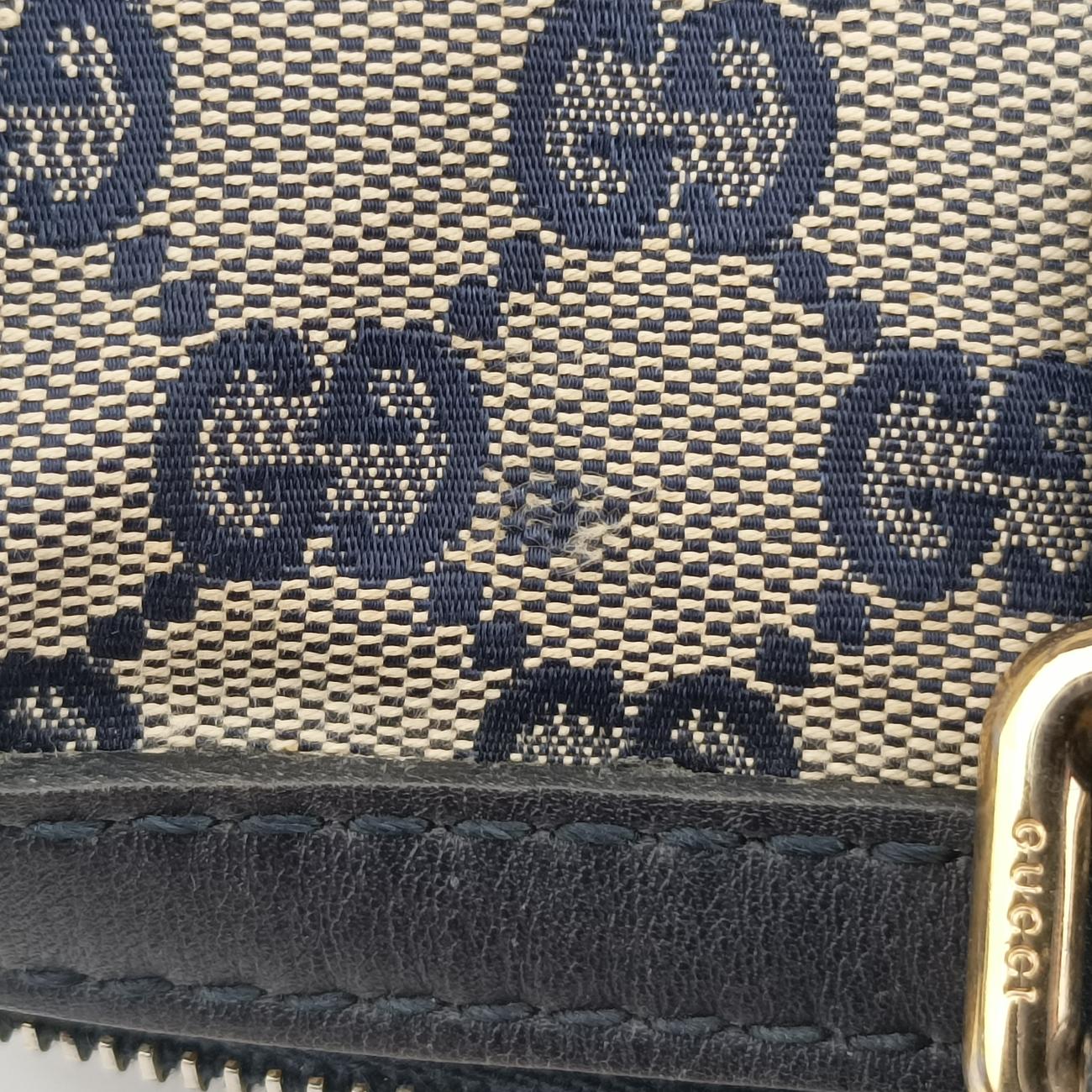 Sherry LineNavy×red×beigecanvas x leather247205A014117933シェリーラインネイビー×レッド×ベージュキャンバス×レザー247205A014117933