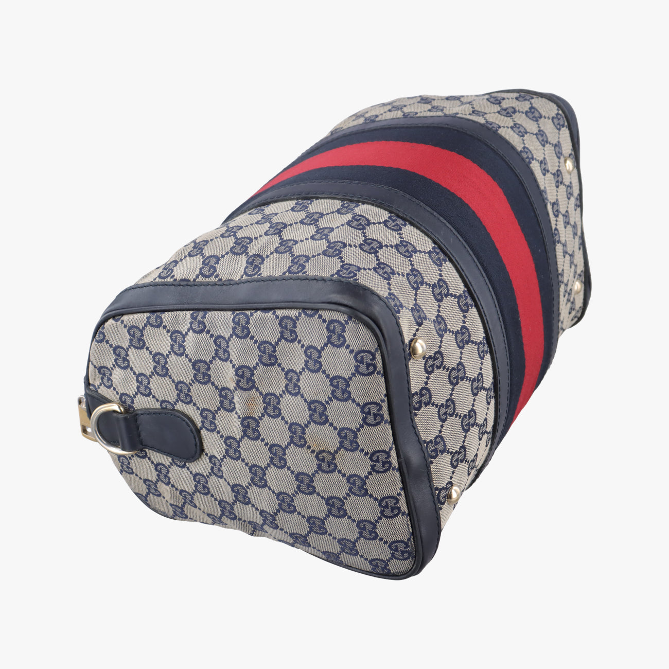 Sherry LineNavy×red×beigecanvas x leather247205A014117933シェリーラインネイビー×レッド×ベージュキャンバス×レザー247205A014117933