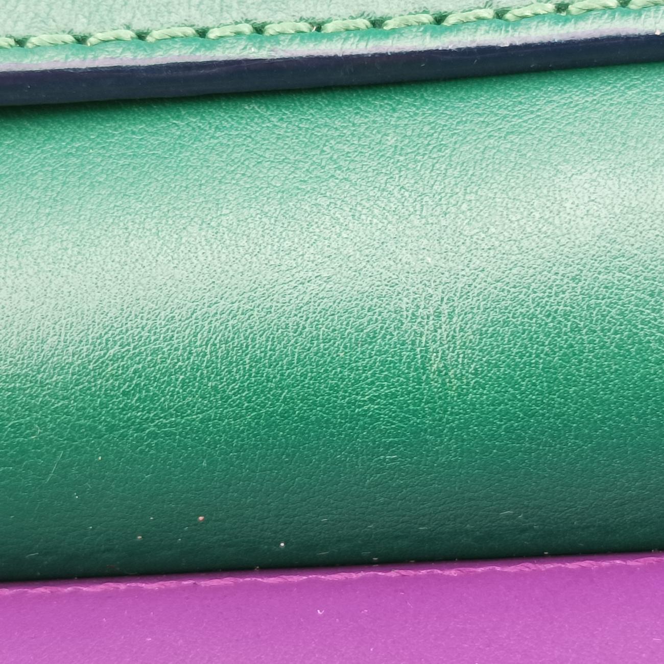 Palazzo EmpireGreen x Navy x PurpleLeatherCLG 244726825622パラッツォエンパイアグリーン×ネイビー×パープルレザーCLG 244726825622