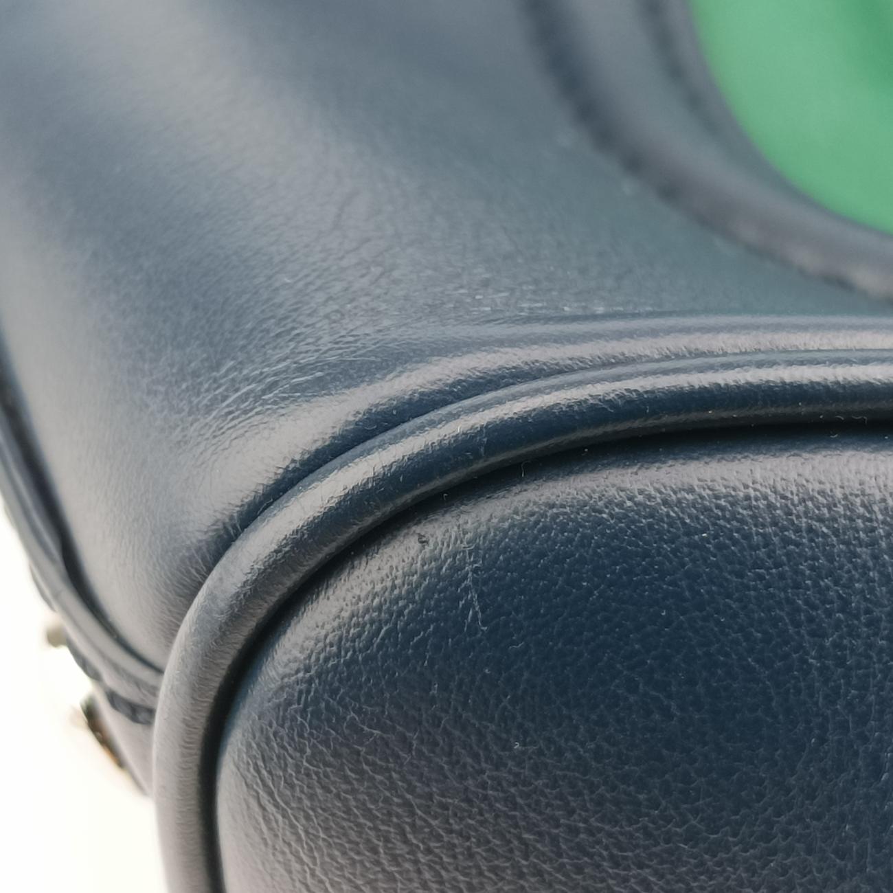 Palazzo EmpireGreen x Navy x PurpleLeatherCLG 244726825622パラッツォエンパイアグリーン×ネイビー×パープルレザーCLG 244726825622