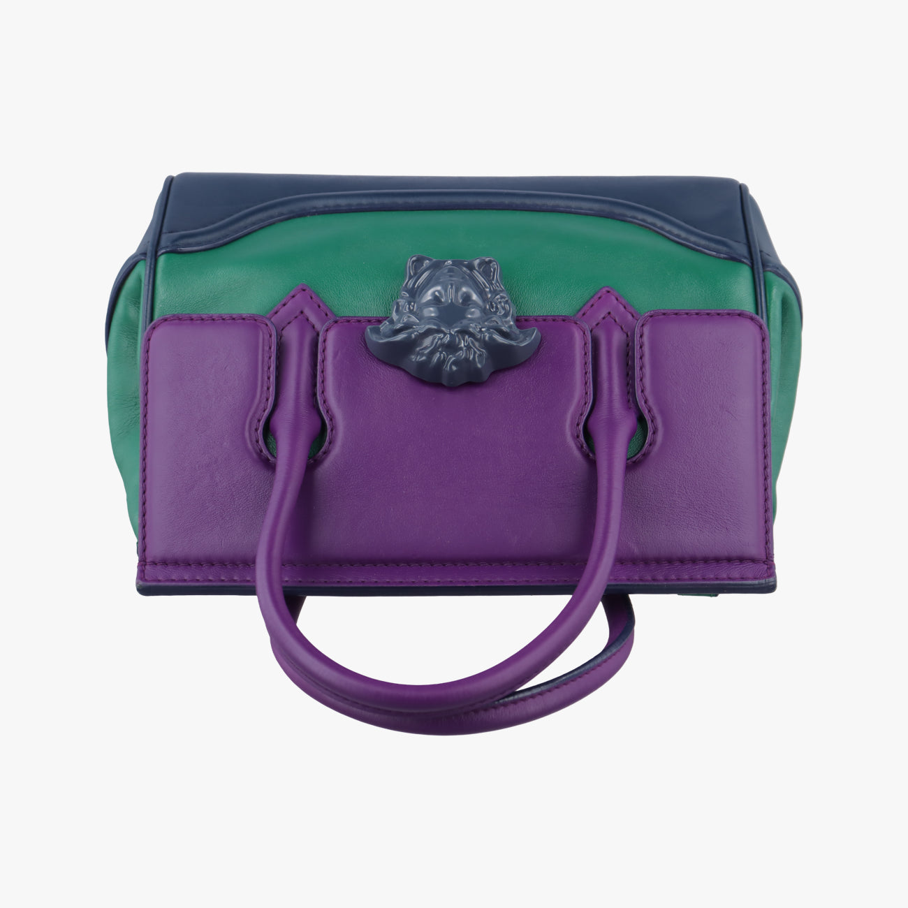 Palazzo EmpireGreen x Navy x PurpleLeatherCLG 244726825622パラッツォエンパイアグリーン×ネイビー×パープルレザーCLG 244726825622