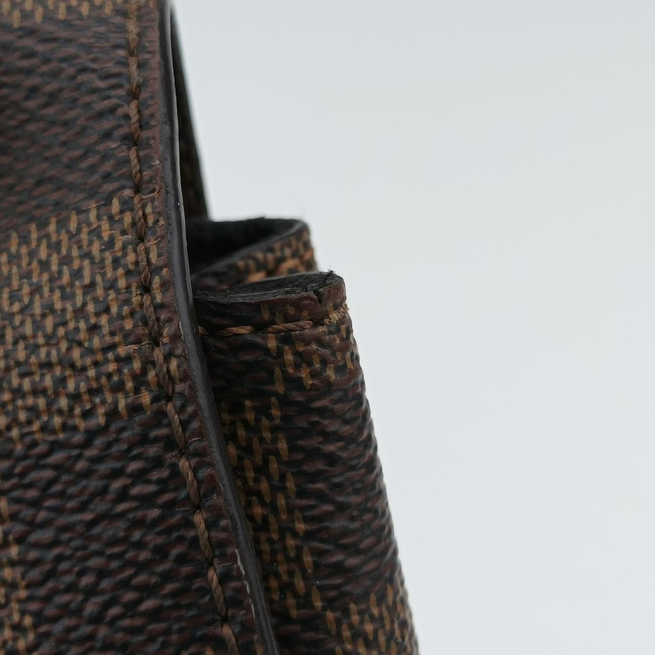 Vavin PMEbene x CremeDamier Canvas×calf leatherN40113FK0250ヴァヴァンPMエベーヌ×クリームダミエキャンバス×カーフレザーN40113FK0250