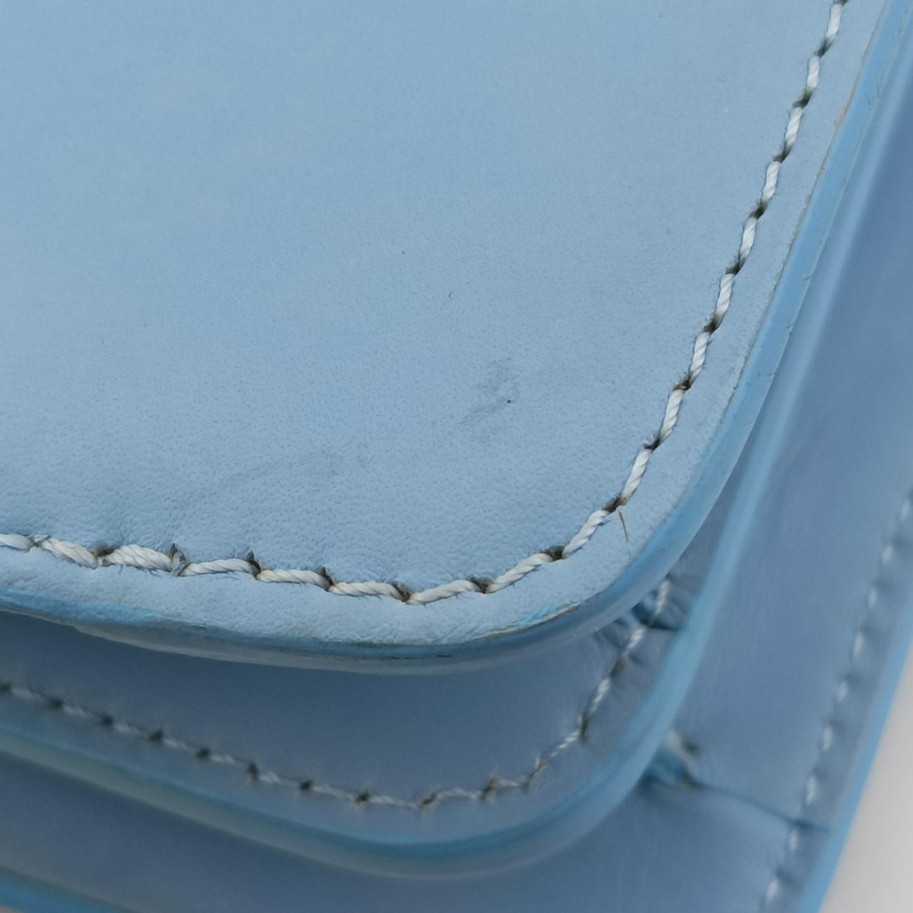 leaf pattern MEDUSABlue x Green x Purple x YellowLeatherCLG 609 094 012 163リーフ パターン メデューサブルー×グリーン×パープル×イエローレザーCLG 609 094 012 163