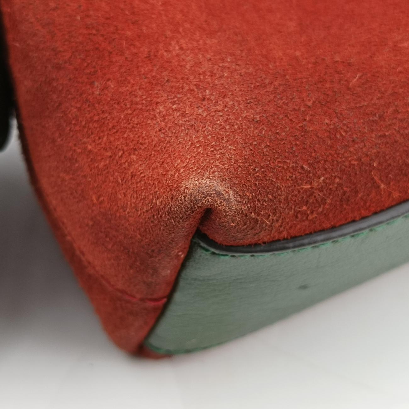 OphidiaRed×navy×GreenSuede499621B025785324オフィディアレッド×ネイビー ×グリーンスエード499621B025785324