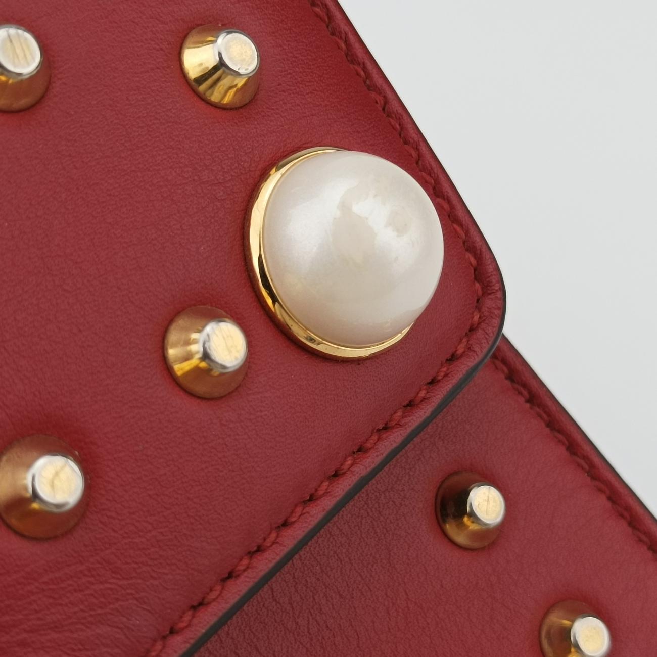 PadlockRedLeather432182D021174160パドロックレッドレザー432182D021174160