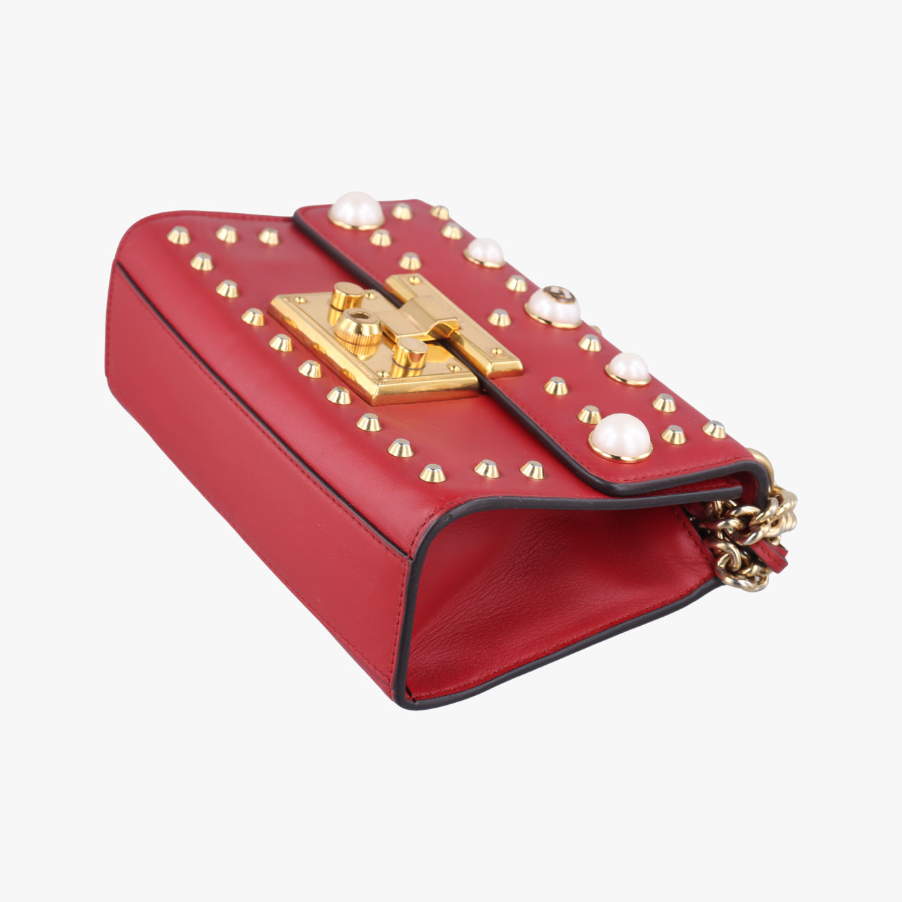 PadlockRedLeather432182D021174160パドロックレッドレザー432182D021174160