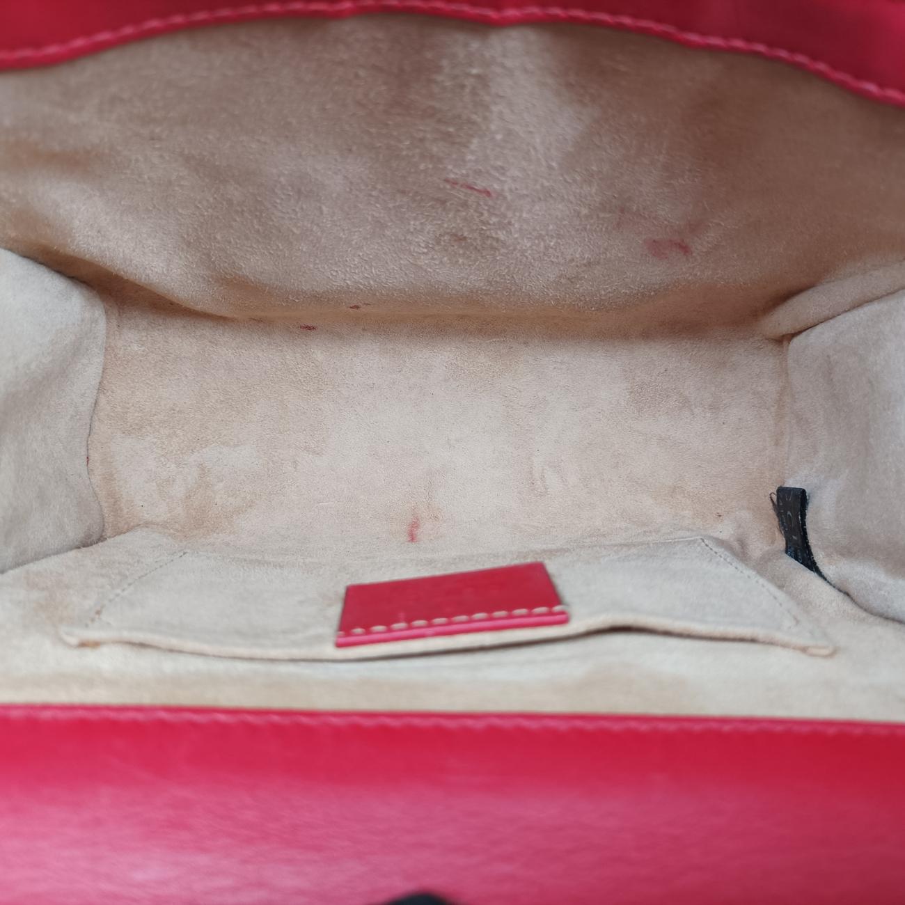 PadlockRedLeather432182D021174160パドロックレッドレザー432182D021174160