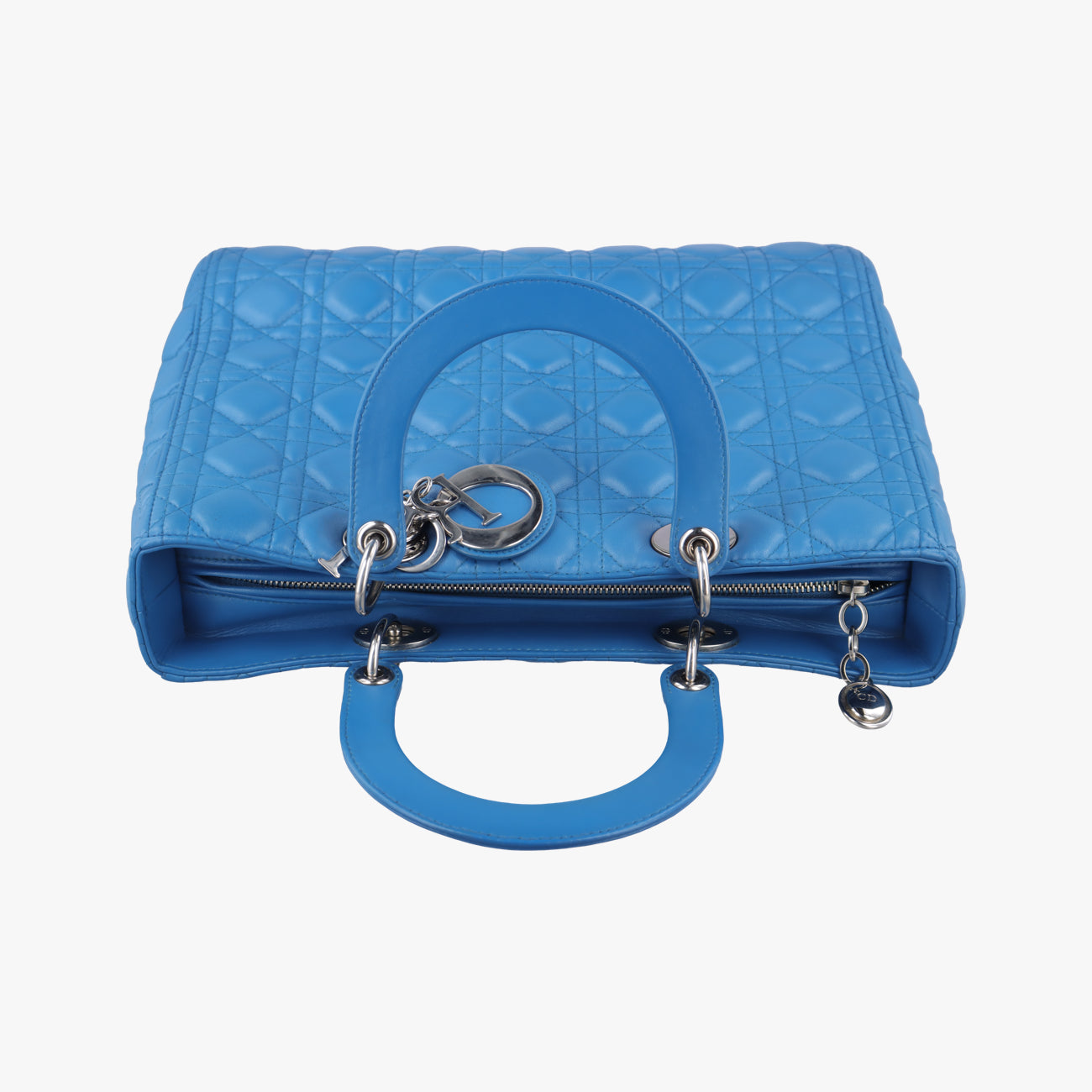 Lady DiorBluelambskin16-BO-0154レディディオールブルーラムスキン16-BO-0154