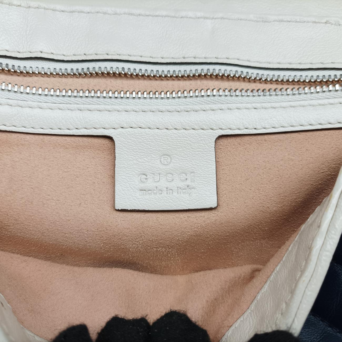 GG MarmontBlue×whiteLeather443497D031879186GGマーモントブルー×ホワイトレザー443497D031879186