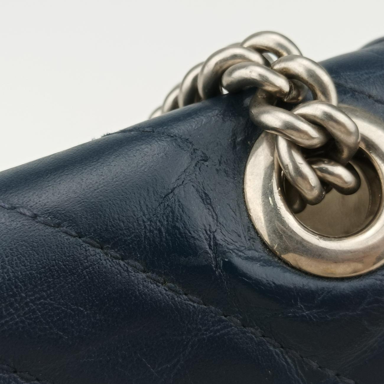 GG MarmontBlue×whiteLeather443497D031879186GGマーモントブルー×ホワイトレザー443497D031879186