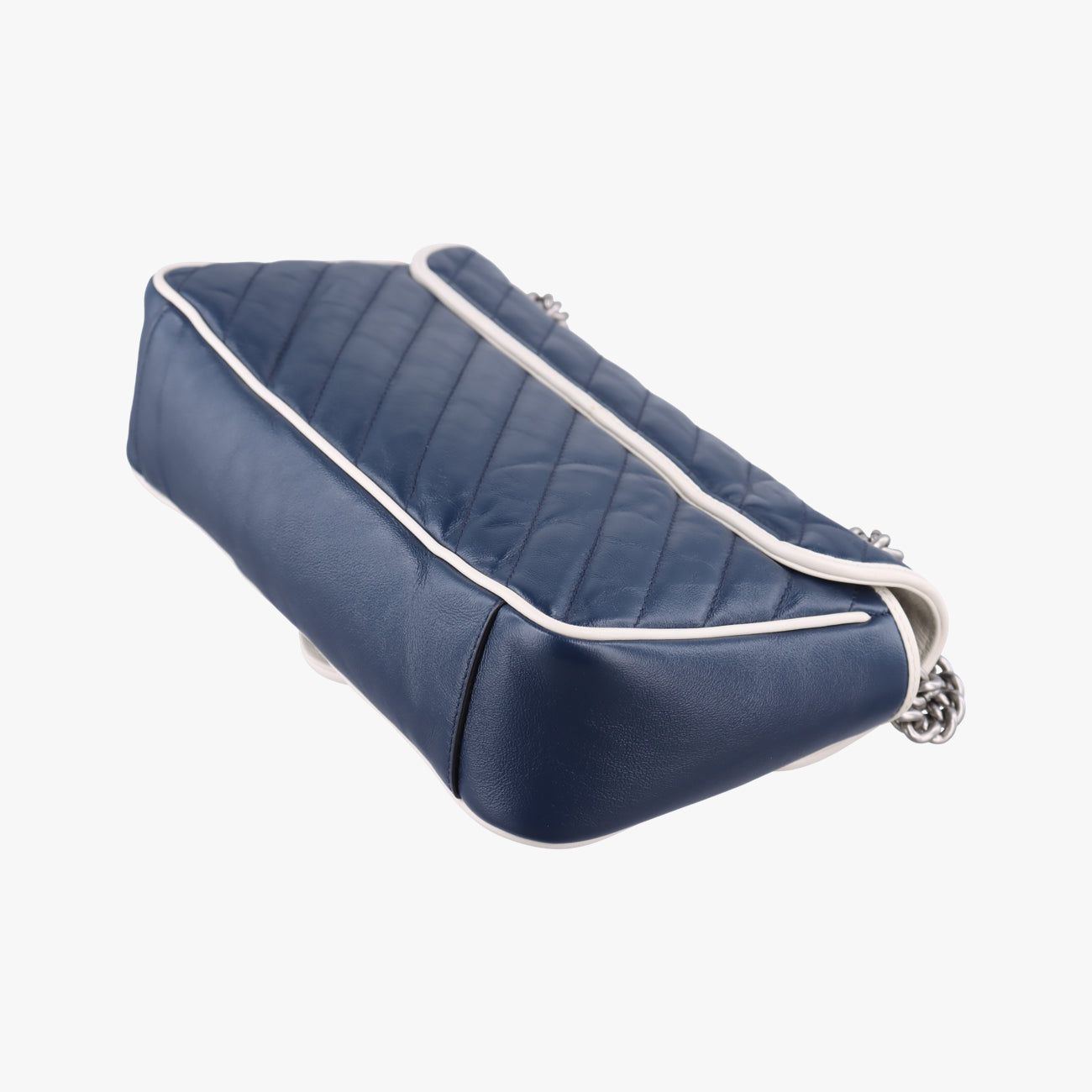 GG MarmontBlue×whiteLeather443497D031879186GGマーモントブルー×ホワイトレザー443497D031879186