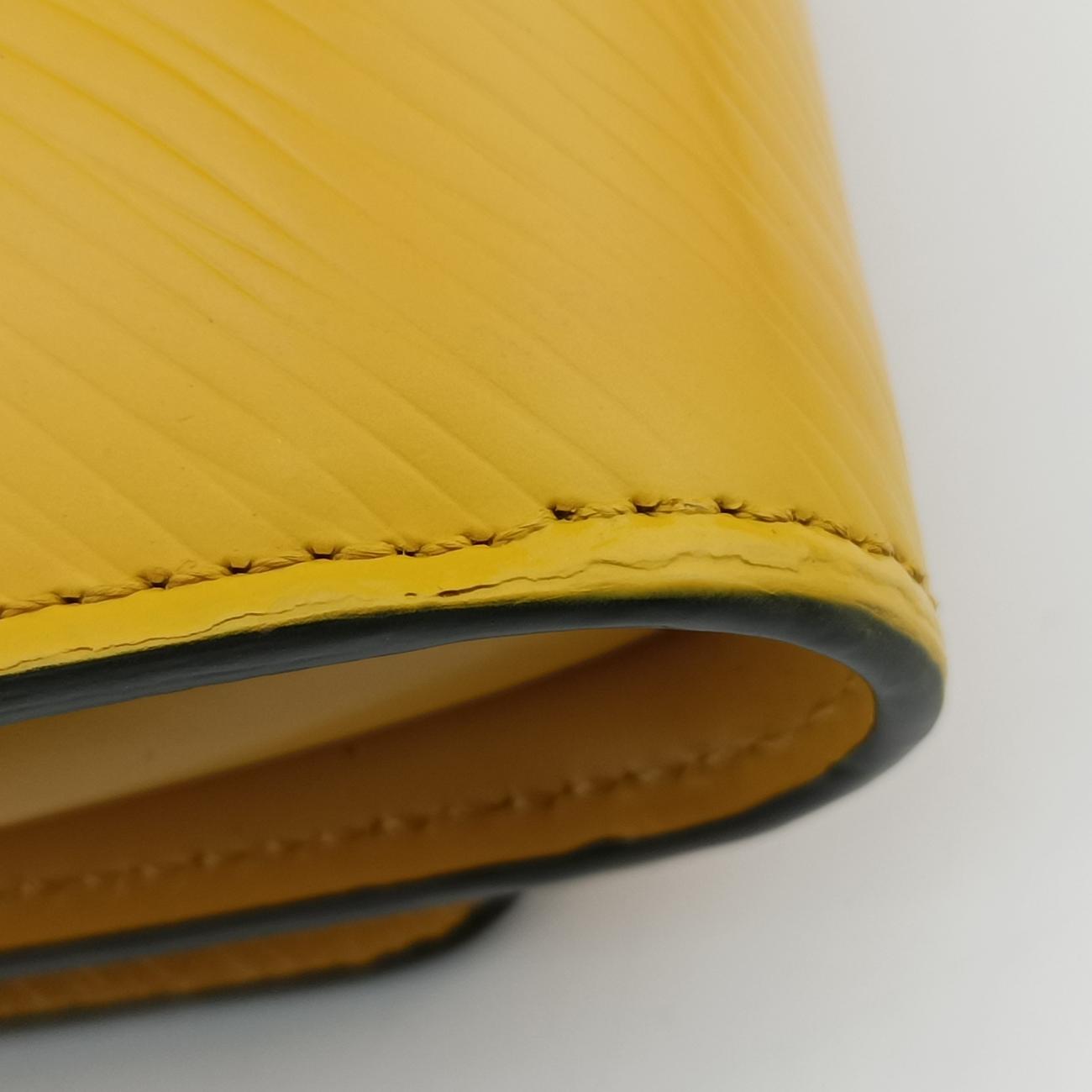 Early Bird Twist Chain Wallet JonquilleYellow x MulticolorEpiM61752SP0196アーリーバードツイストチェーンウォレット ジョンキールイエロー×マルチカラーエピM61752SP0196