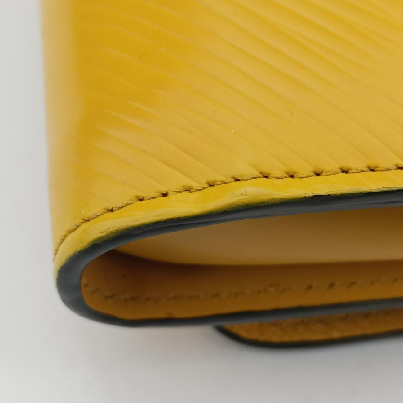 Early Bird Twist Chain Wallet JonquilleYellow x MulticolorEpiM61752SP0196アーリーバードツイストチェーンウォレット ジョンキールイエロー×マルチカラーエピM61752SP0196