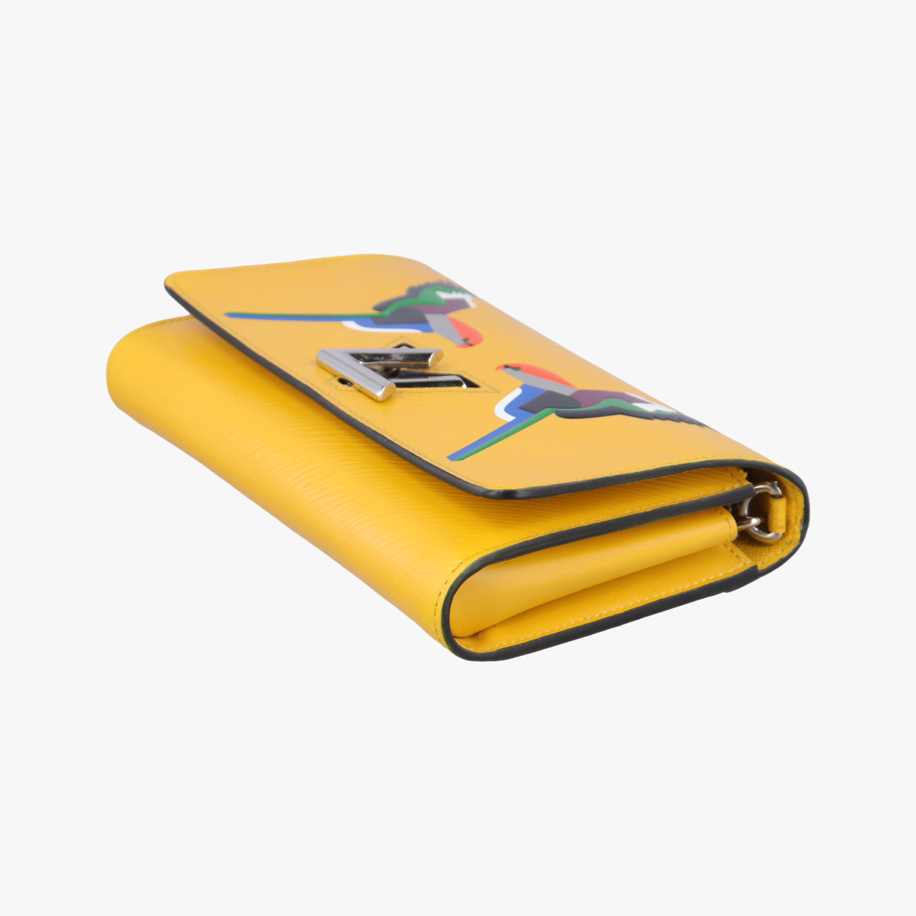 Early Bird Twist Chain Wallet JonquilleYellow x MulticolorEpiM61752SP0196アーリーバードツイストチェーンウォレット ジョンキールイエロー×マルチカラーエピM61752SP0196