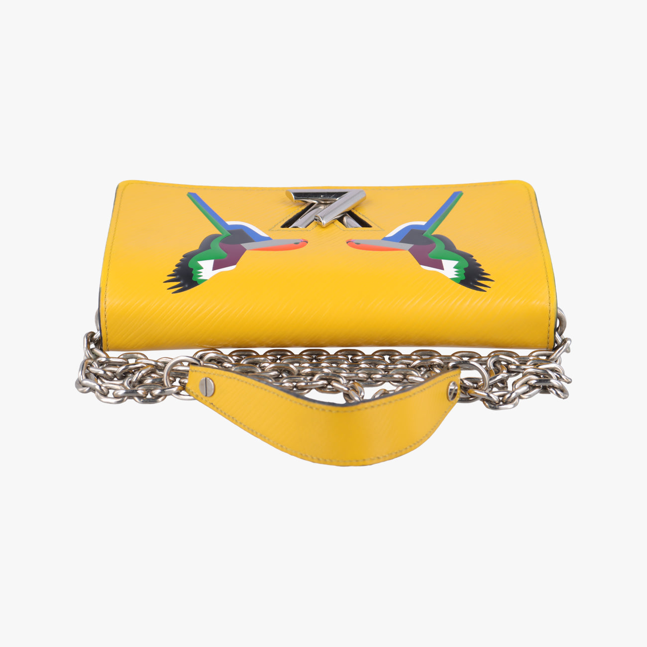 Early Bird Twist Chain Wallet JonquilleYellow x MulticolorEpiM61752SP0196アーリーバードツイストチェーンウォレット ジョンキールイエロー×マルチカラーエピM61752SP0196