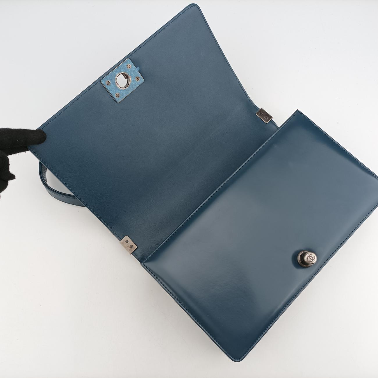 BOY CHANELBlueEnamelA9219321491775ボーイシャネルブルーエナメルA9219321491775