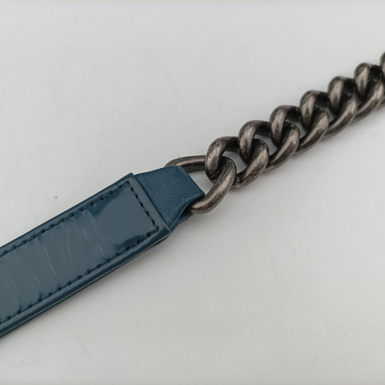 BOY CHANELBlueEnamelA9219321491775ボーイシャネルブルーエナメルA9219321491775