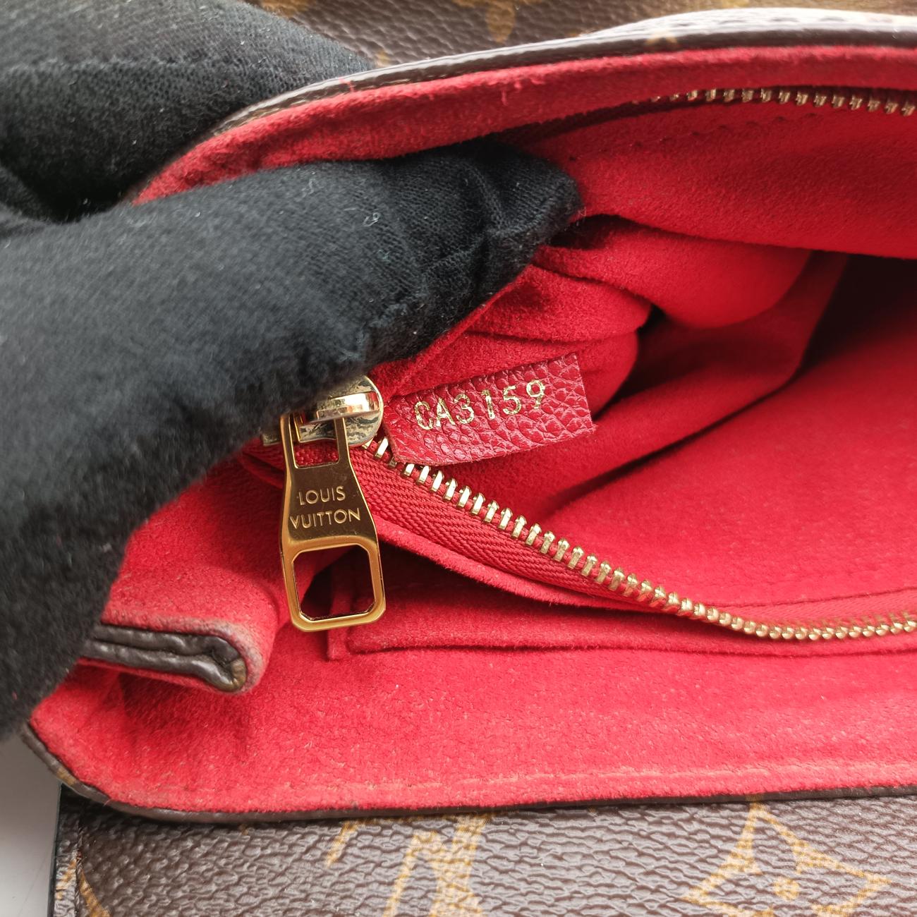 SAINT PLACIDEbrown×CERISEMonogram Canvas×calf leatherM43713CA3159サンプラシードモノグラム/ブラウン系×スリーズモノグラムキャンバス×カーフレザーM43713CA3159