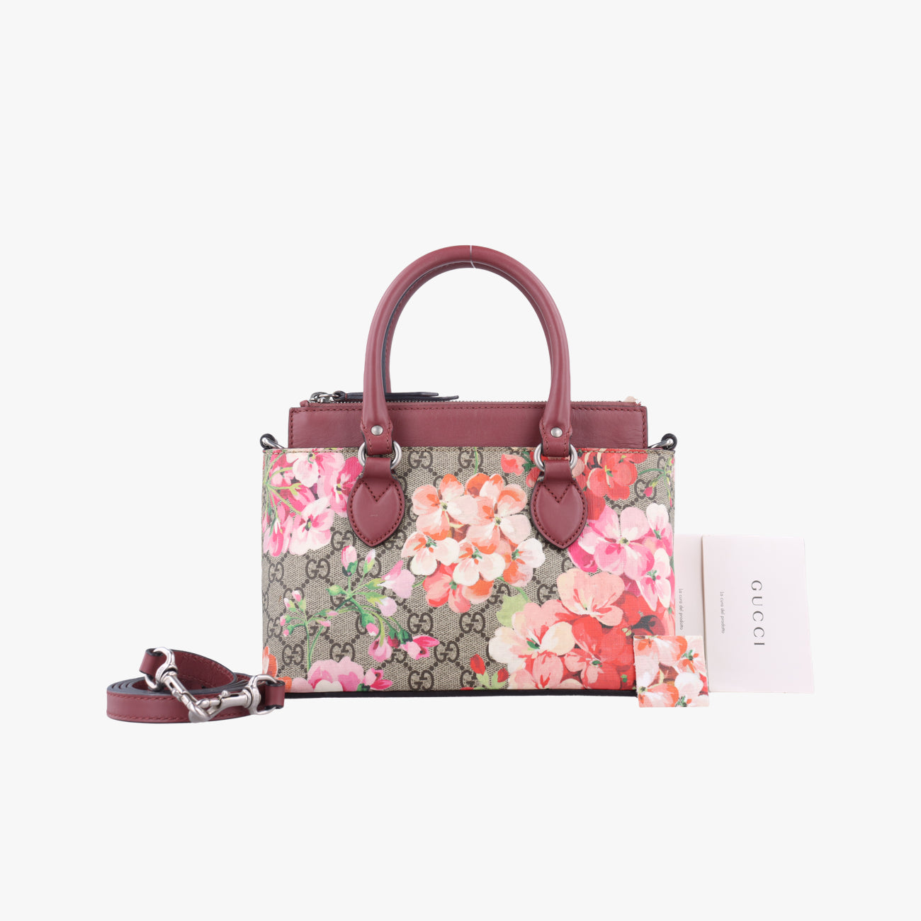 GG Bloomsbeige×MulticolourPVC coated canvas453177E021210390GGブルームスベージュ×マルチカラーPVCコーティングキャンバス453177E021210390