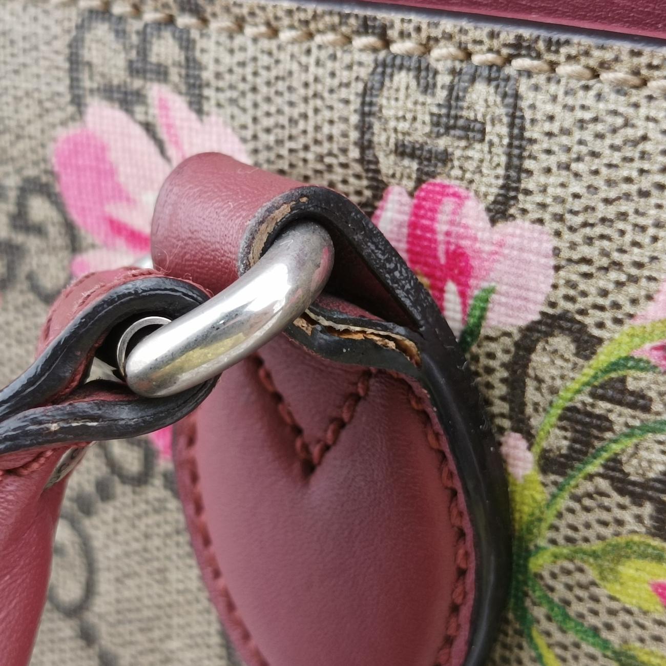 GG Bloomsbeige×MulticolourPVC coated canvas453177E021210390GGブルームスベージュ×マルチカラーPVCコーティングキャンバス453177E021210390