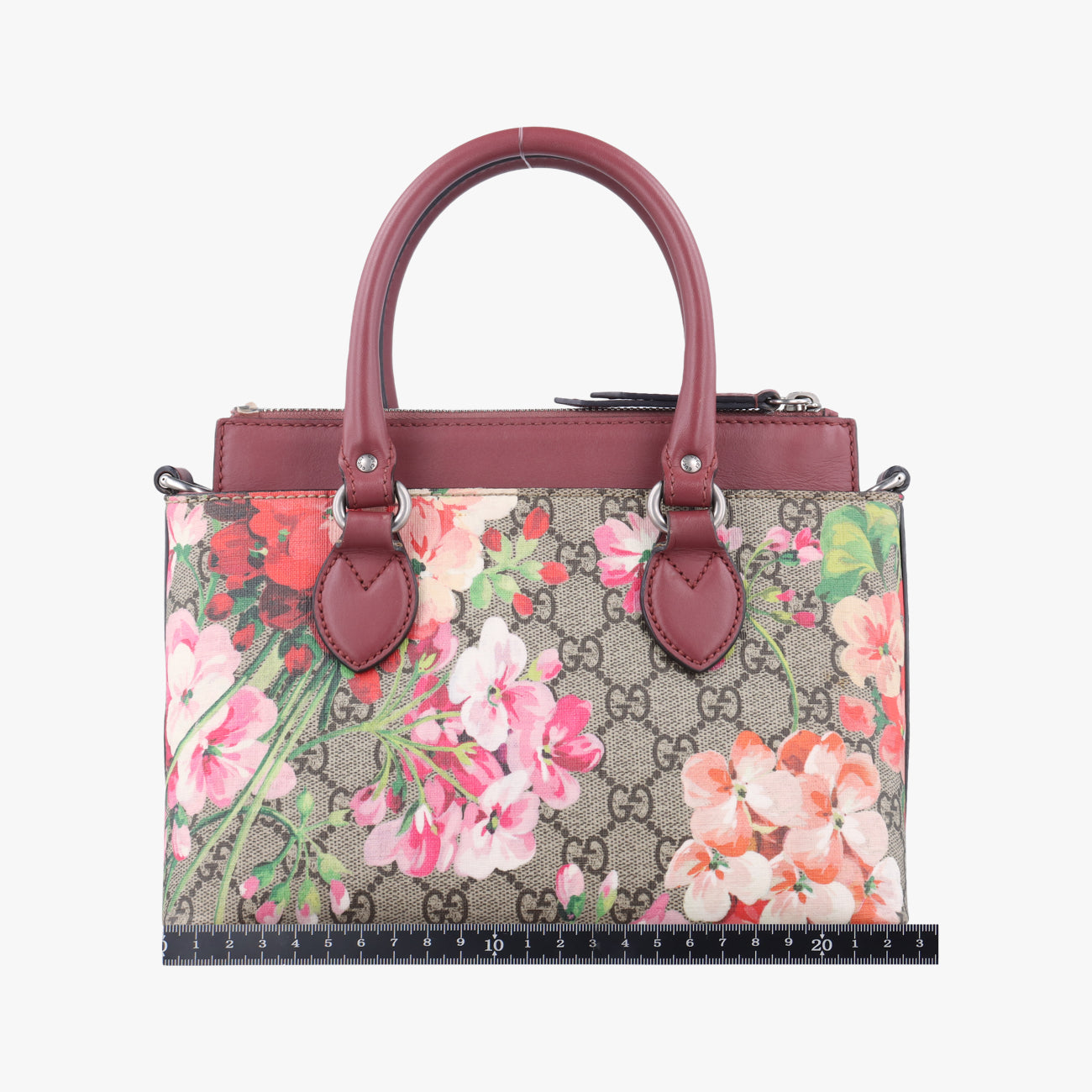 GG Bloomsbeige×MulticolourPVC coated canvas453177E021210390GGブルームスベージュ×マルチカラーPVCコーティングキャンバス453177E021210390