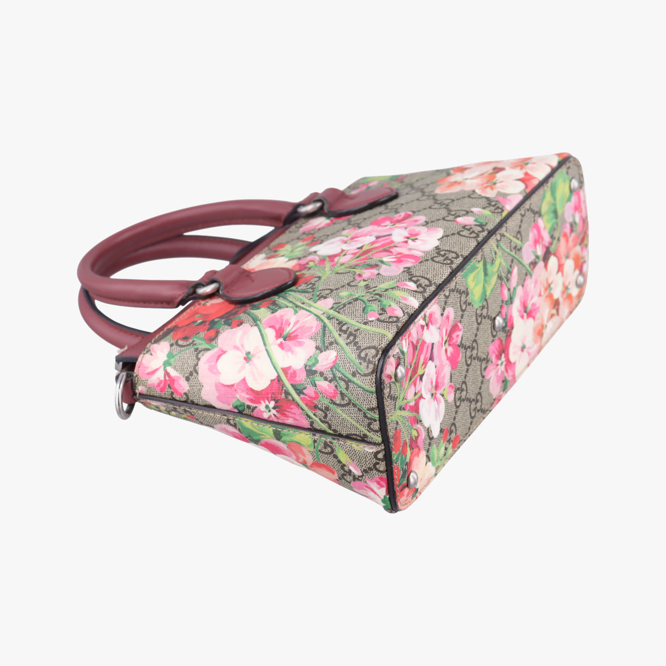 GG Bloomsbeige×MulticolourPVC coated canvas453177E021210390GGブルームスベージュ×マルチカラーPVCコーティングキャンバス453177E021210390