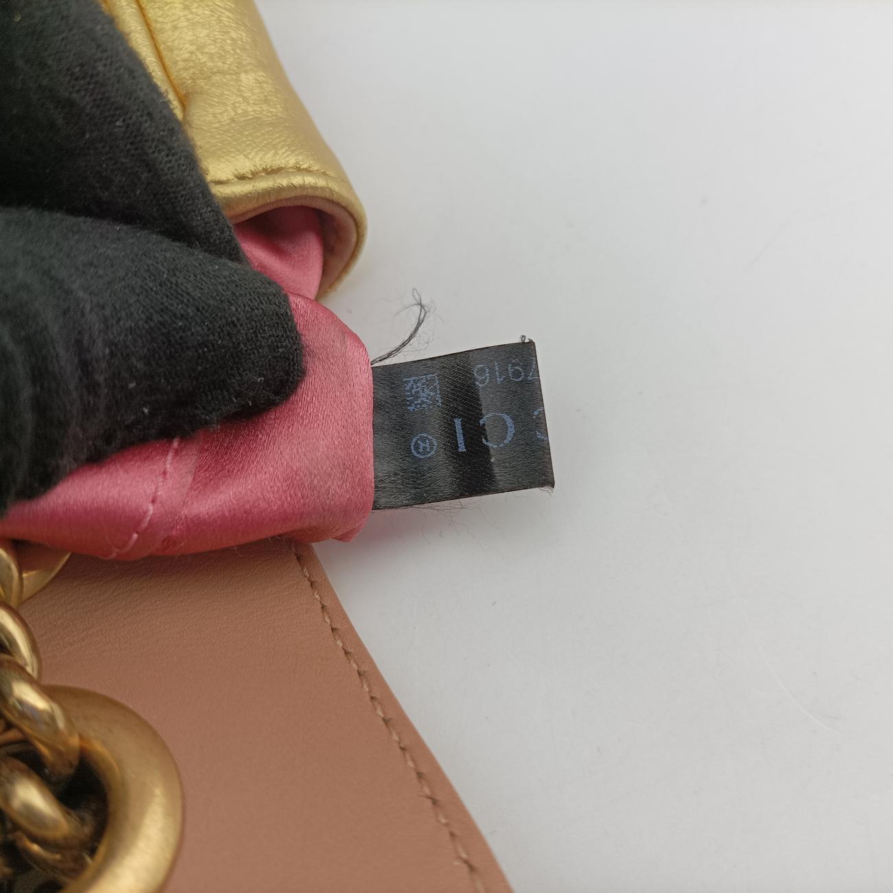 GG MarmontGoldenLeather446744I021447916GGマーモントゴールドレザー446744I021447916