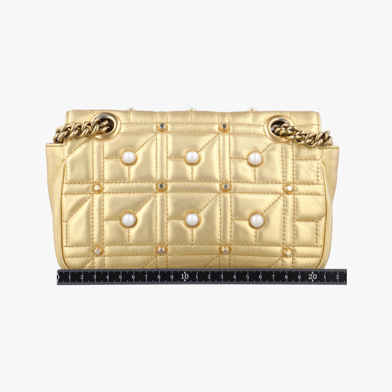 GG MarmontGoldenLeather446744I021447916GGマーモントゴールドレザー446744I021447916