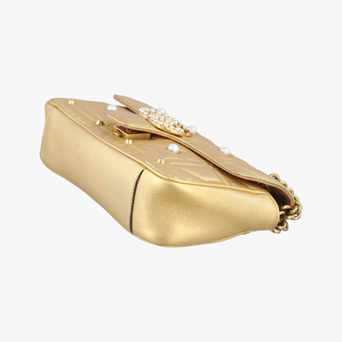 GG MarmontGoldenLeather446744I021447916GGマーモントゴールドレザー446744I021447916