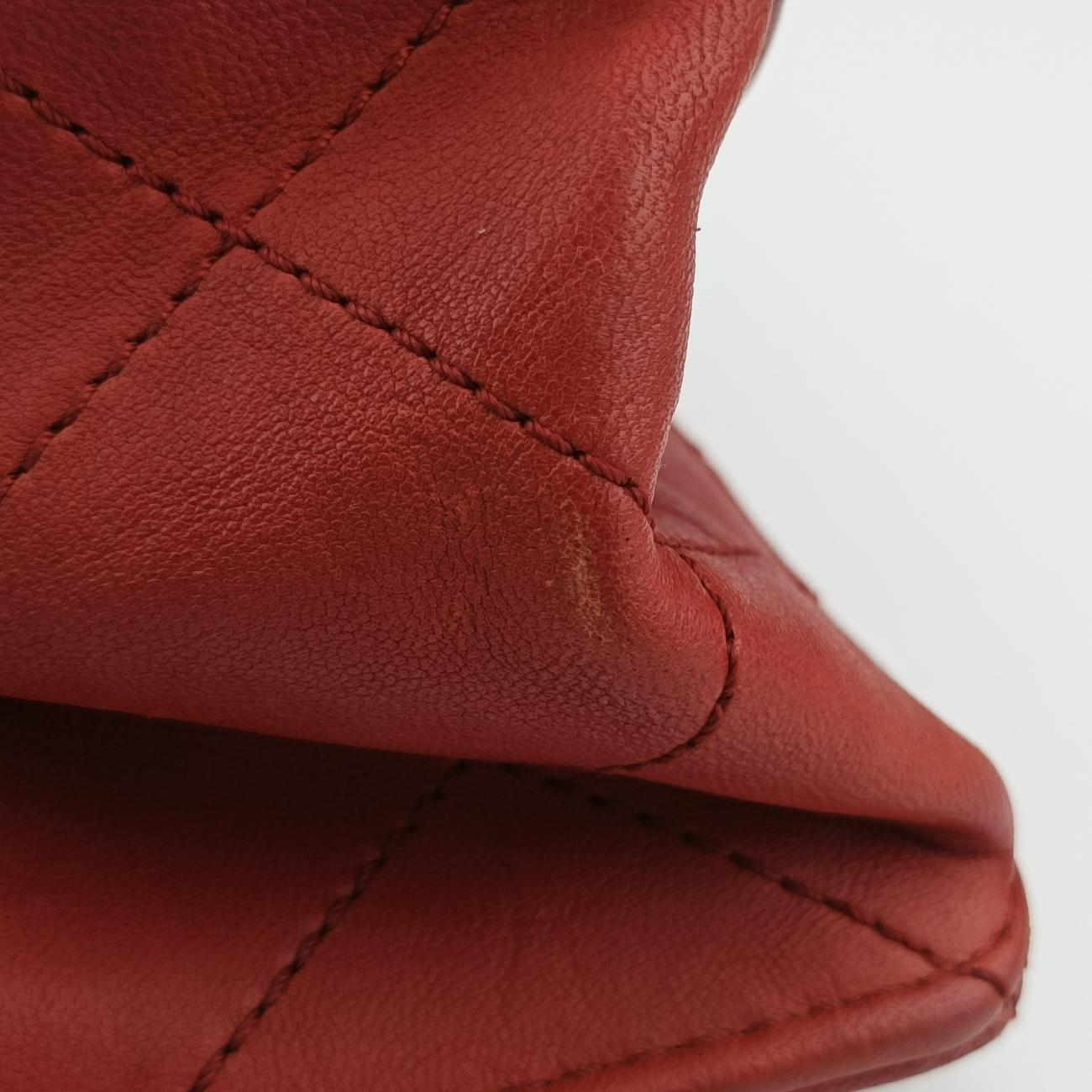 Paris-Byzance Take Away FlapRedlambskinA6673915501113マトラッセ ターンロック 2.55レッドラムスキンA6673915501113