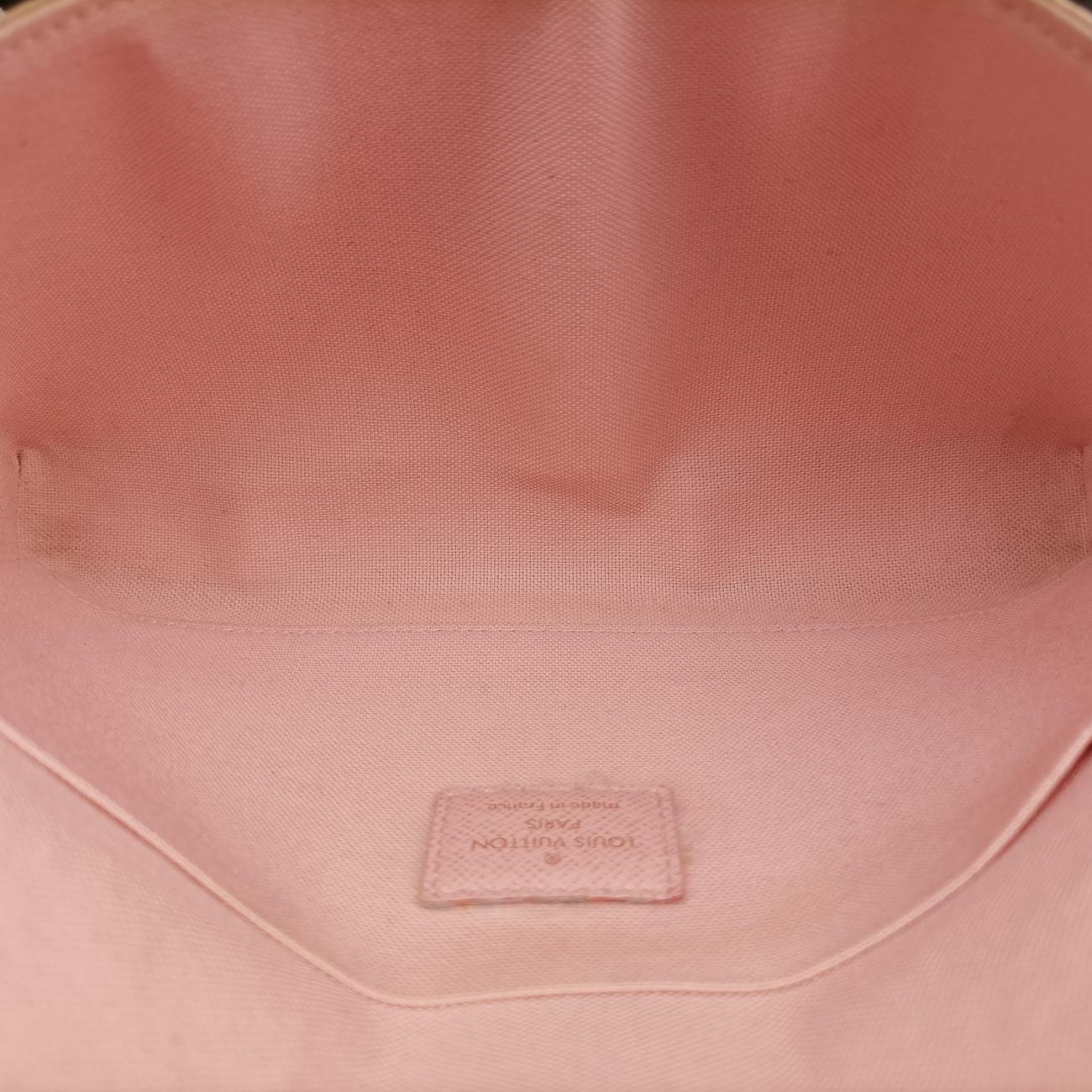 Pochette FéLICIEAzurDamier CanvasN63106MI3176ポシェットフェリシーアズールダミエキャンバスN63106MI3176
