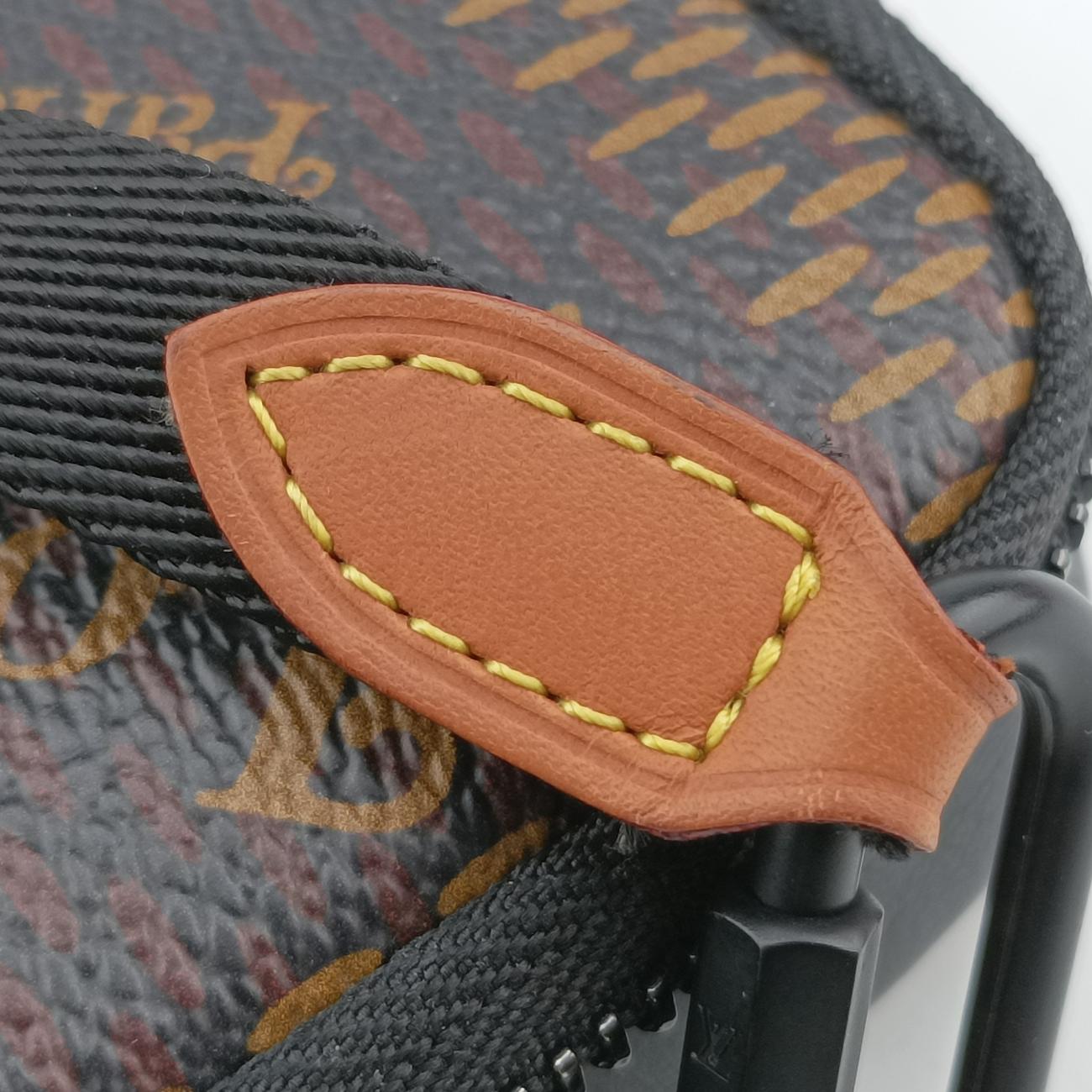 NIGO collaboration Double phone pouchEBENEDamier GiantN40377TR2250NIGOコラボ ダブルフォンポーチエベヌダミエ ジャイアントN40377TR2250